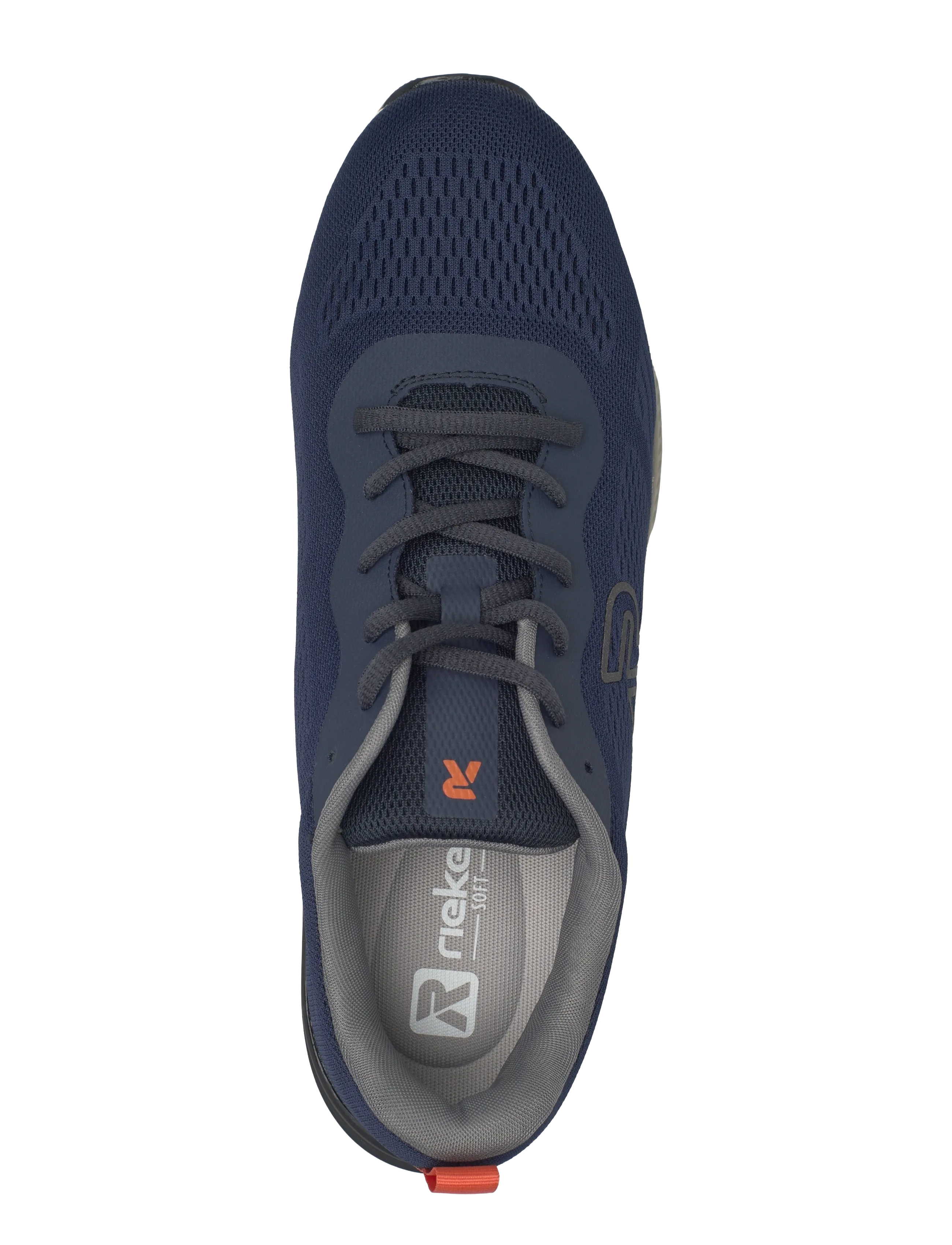 Rieker - Rieker Men's shoes U1404-00 Black - laisvalaikio batai žemu aulu - blue - 3