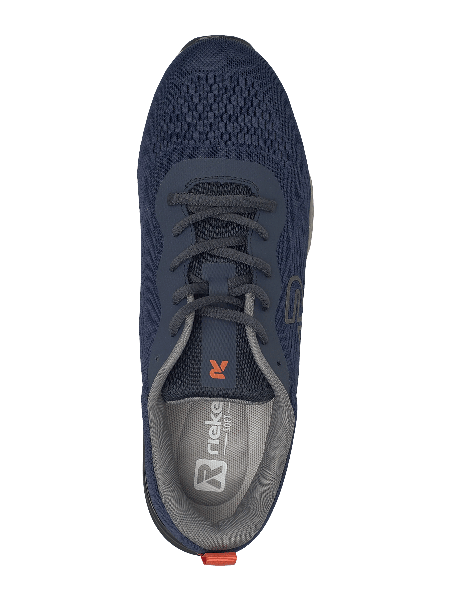 Rieker - Rieker Men's shoes U1404-00 Black - niedriger schnitt - blue - 3