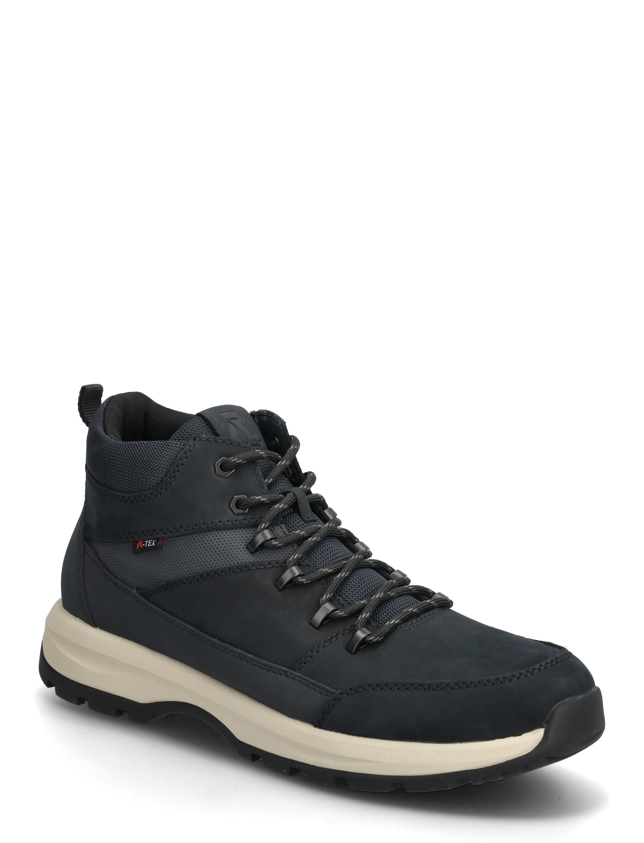 Rieker U1671, 43, Boots, Blau - Lace Up Männerswear