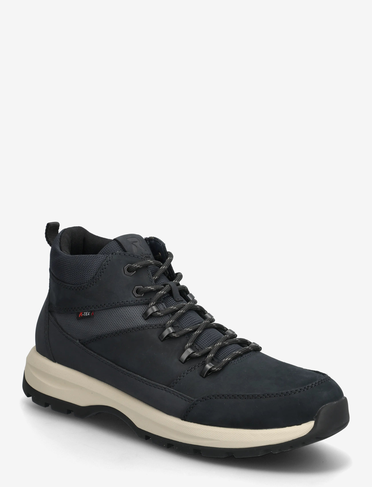 Rieker - U1671 - kängor med snörning - blue - 0