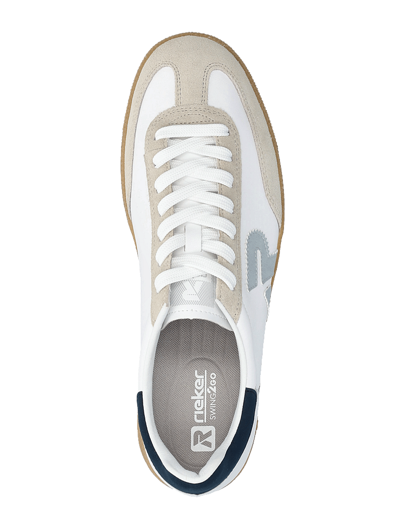 Rieker - U2200-82 - sneakersy niskie - white combination - 3