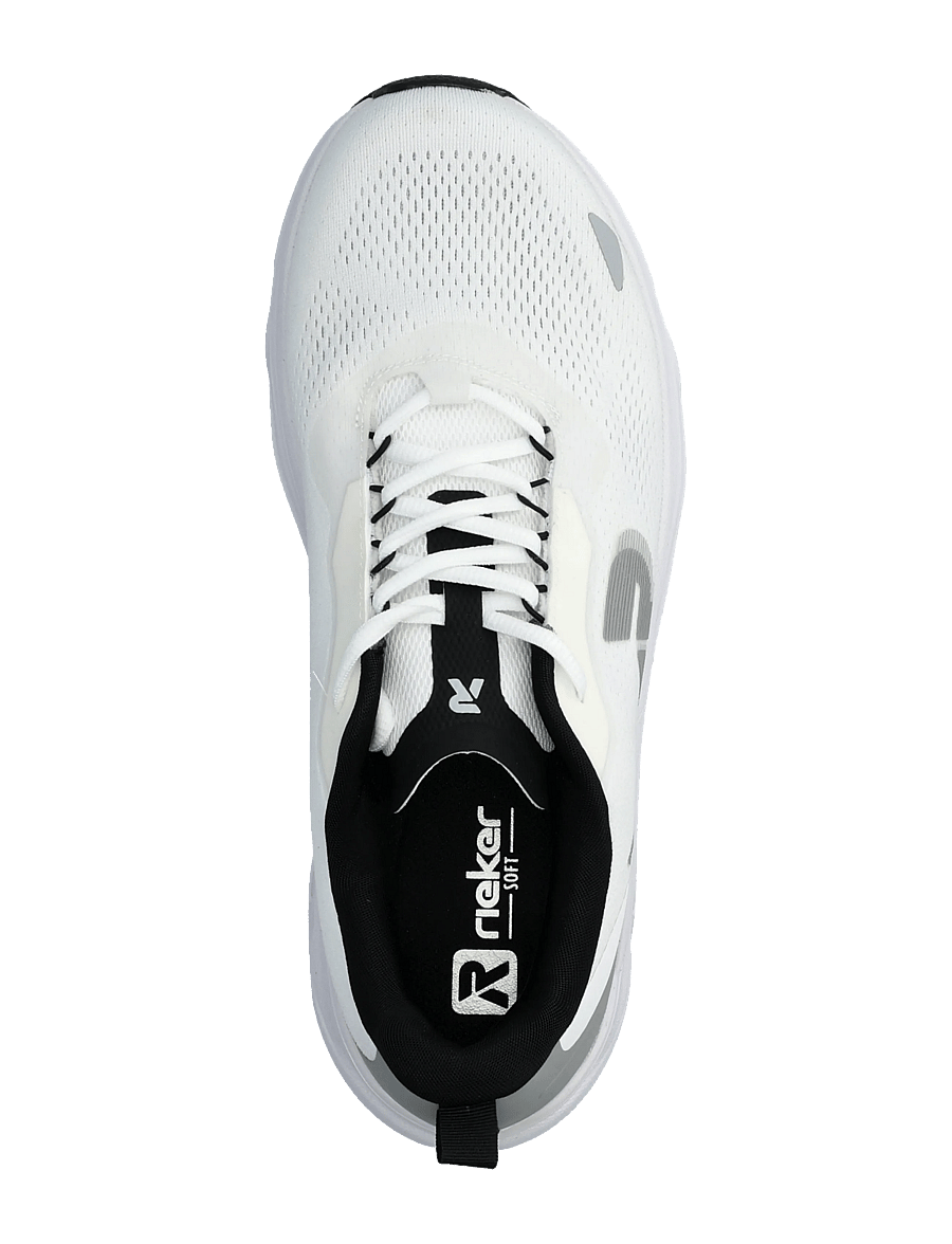 Rieker - U3505-80 - lave sneakers - white - 3