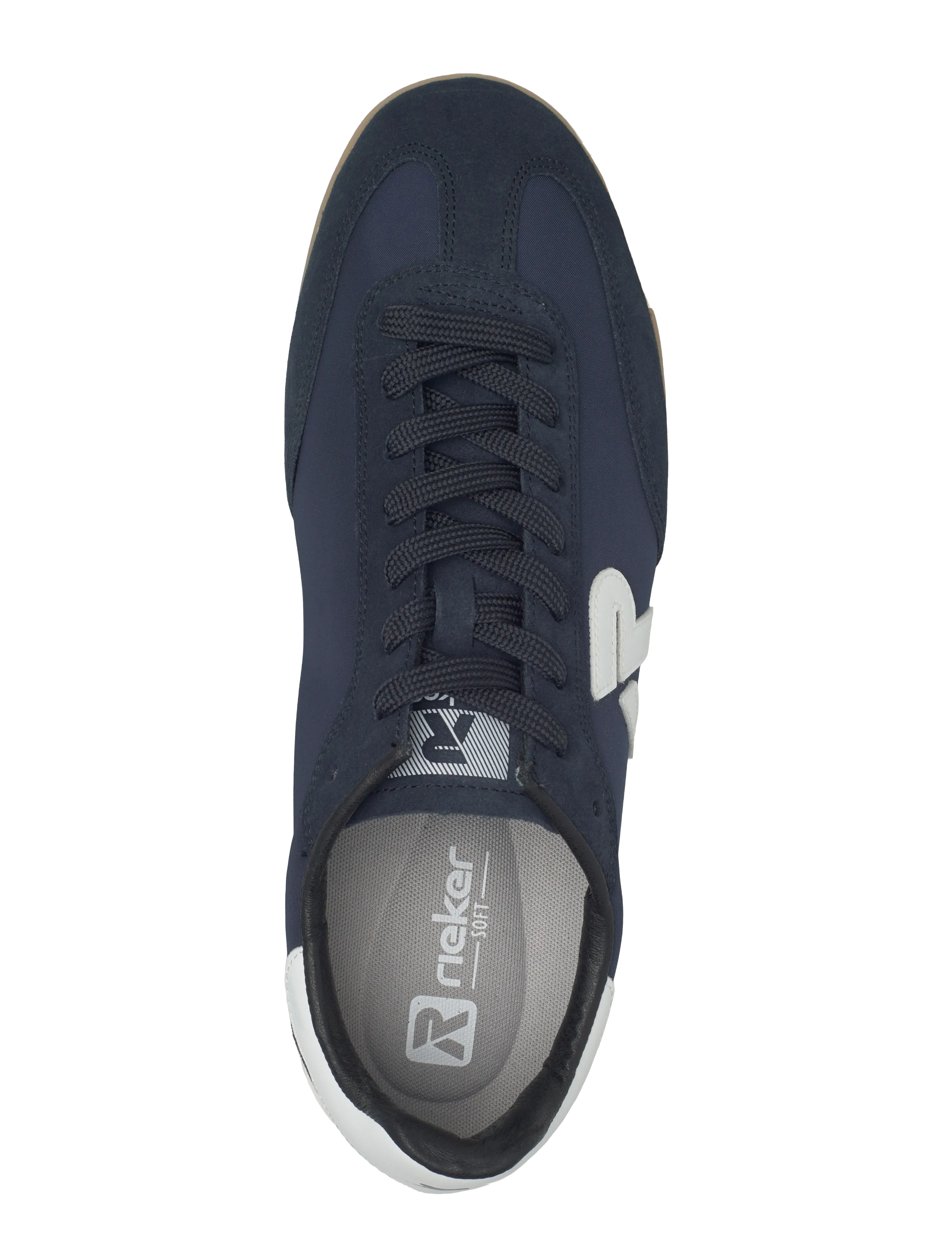 Rieker - U4000-80 - ar zemu augšdaļu - blue - 3