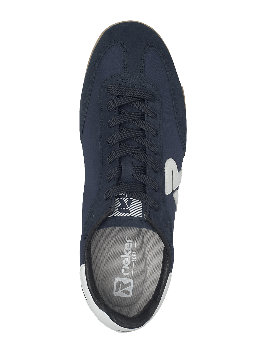 Rieker - U4000-80 - ar zemu augšdaļu - blue - 3
