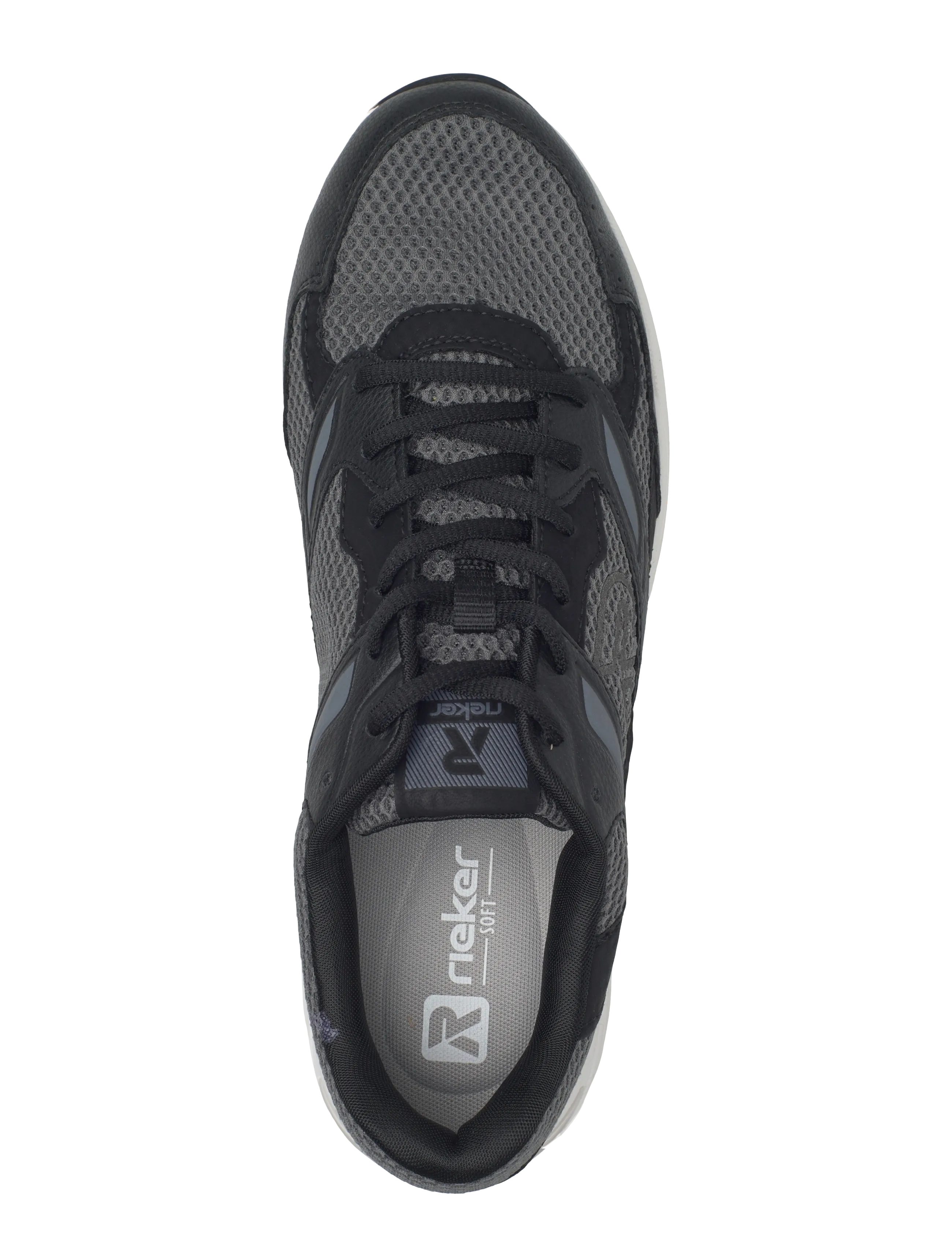 Rieker - U4200-82 - løbesko - grey - 3