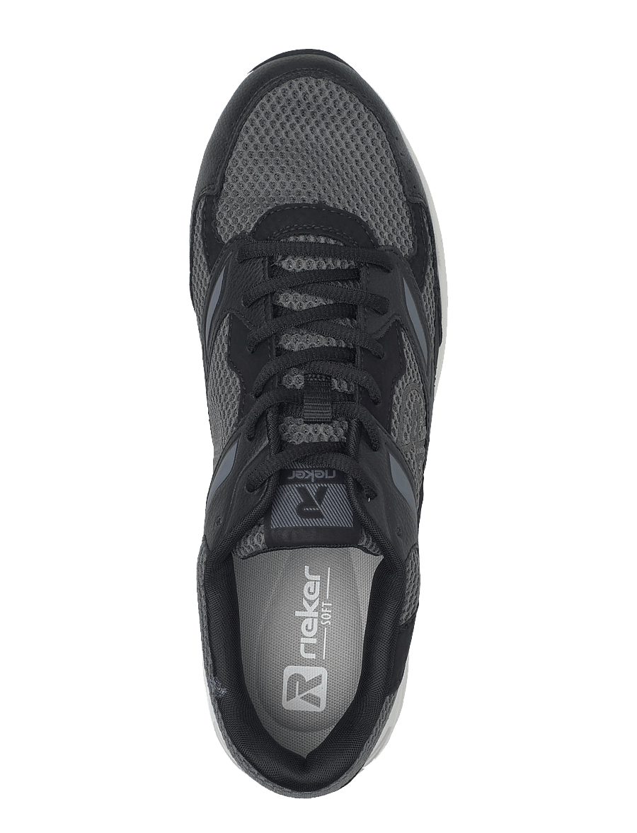 Rieker - U4200-45 - laufschuhe - grey - 3
