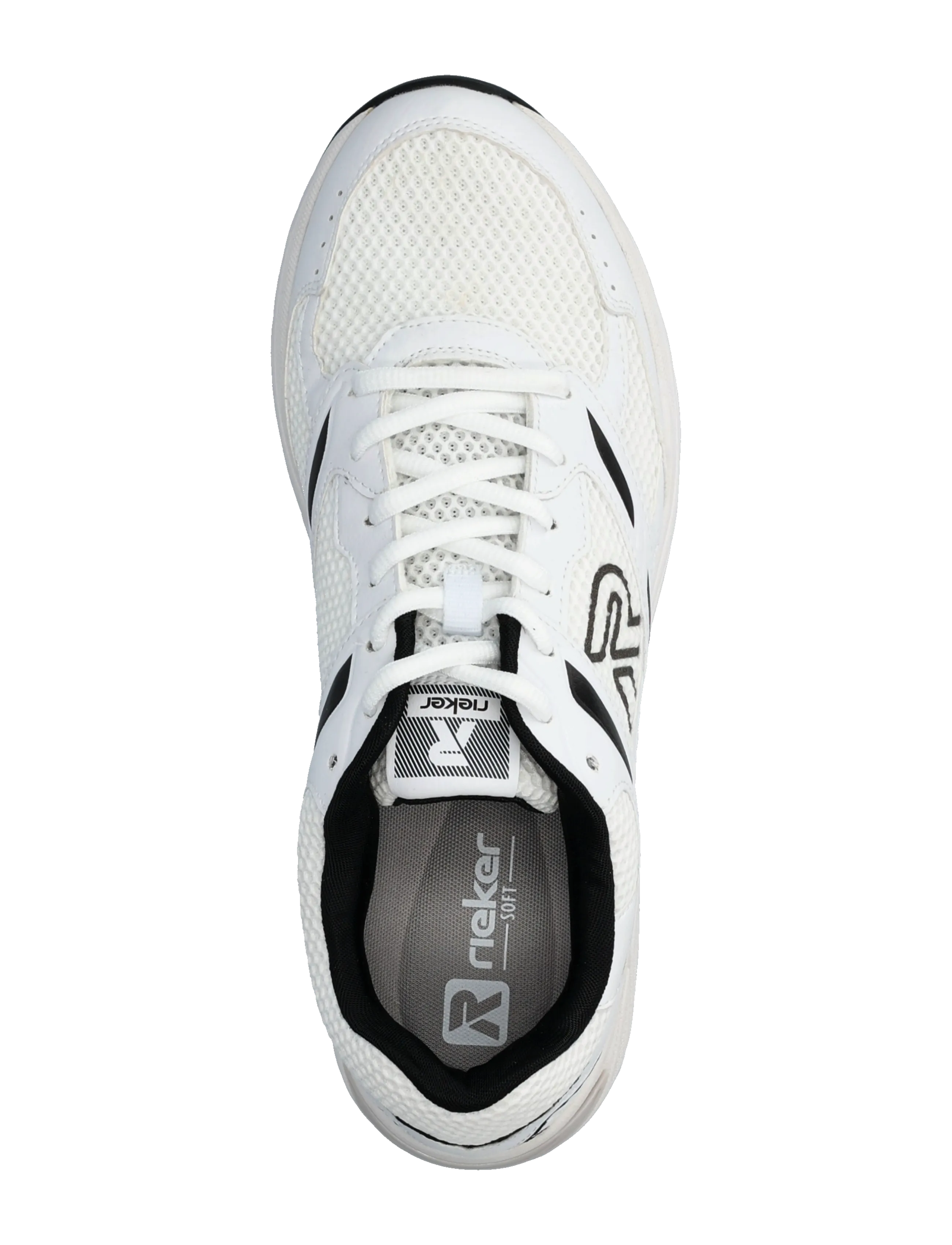 Rieker - U4200-82 - laufschuhe - white - 3