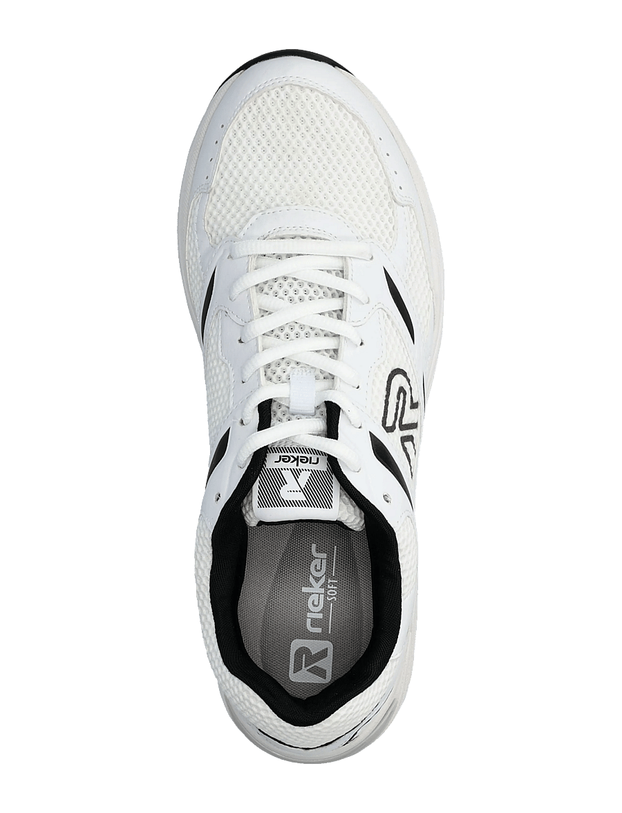 Rieker - U4200-45 - løbesko - white - 3