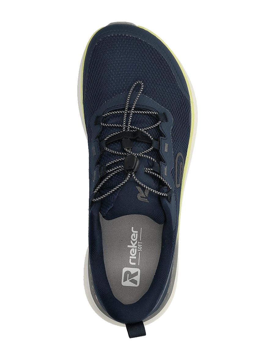 Rieker - U4300 - sneaker - blue - 3