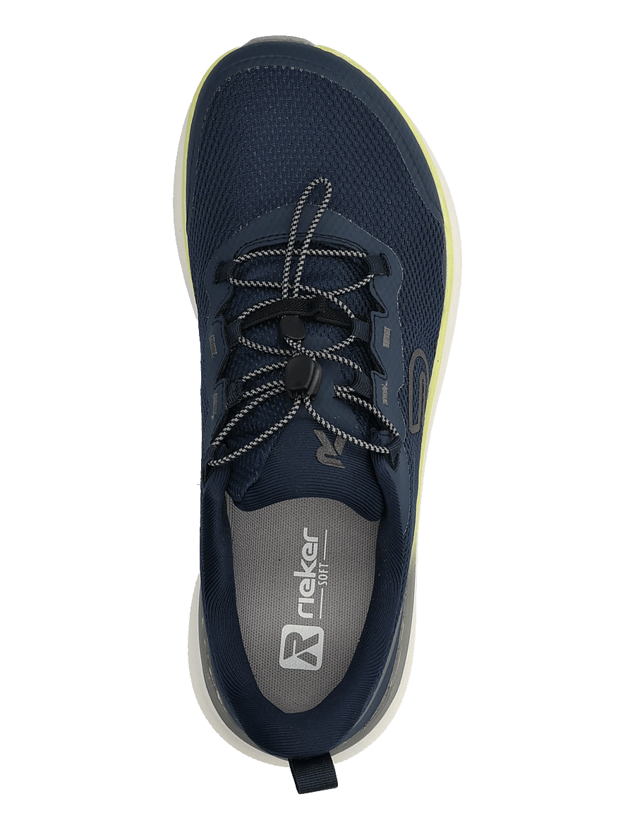 Rieker - U4300 - låga sneakers - blue - 3