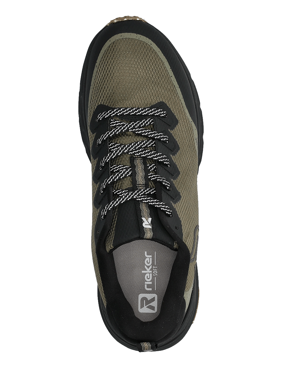 Rieker - U4501 - low-top sneaker - green - 3