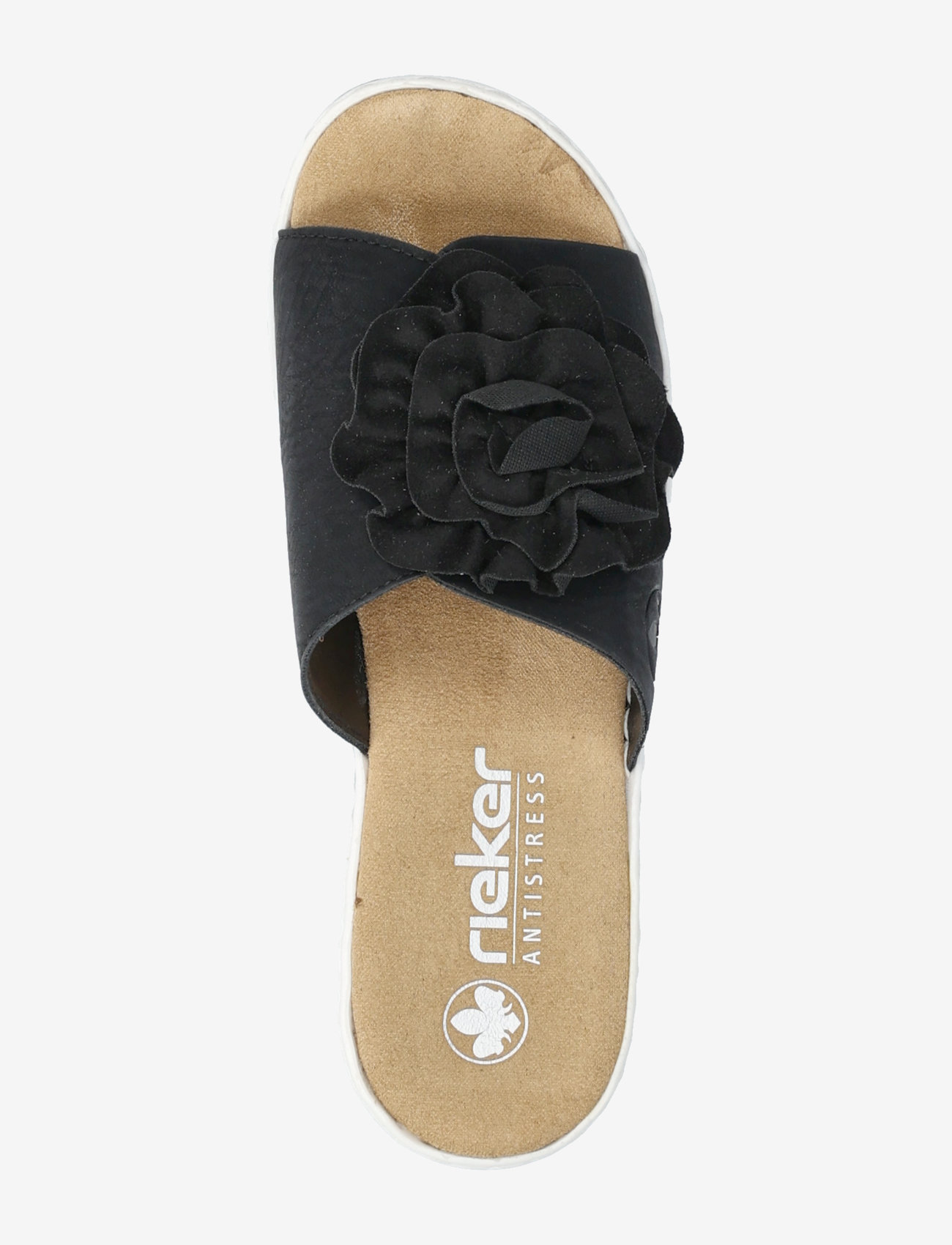 Rieker - Rieker Ladies' sandals V0252-52 green - platform sandals - black - 3