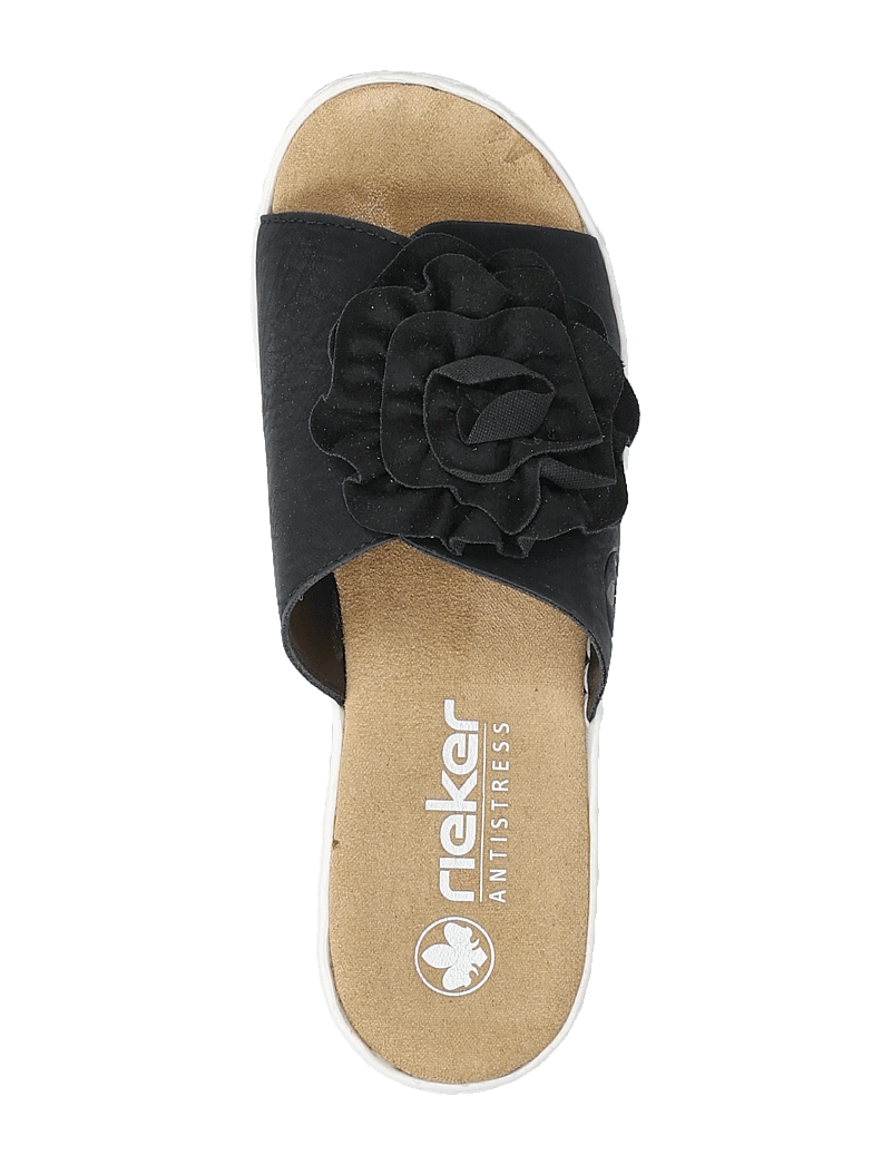 Rieker - Rieker Ladies' sandals V0252-52 green - platform sandals - black - 3