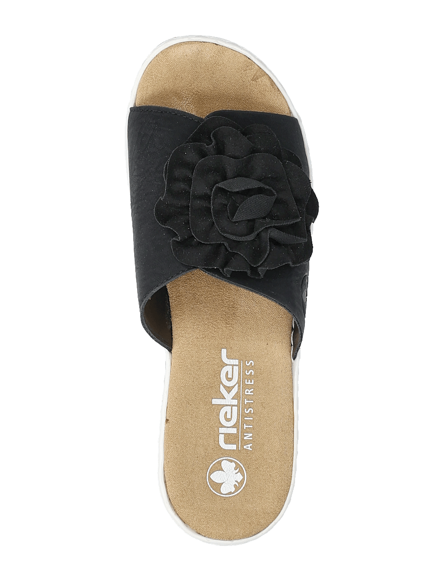Rieker - Rieker Ladies' sandals V0252-52 green - plateau-sandalen - black - 3