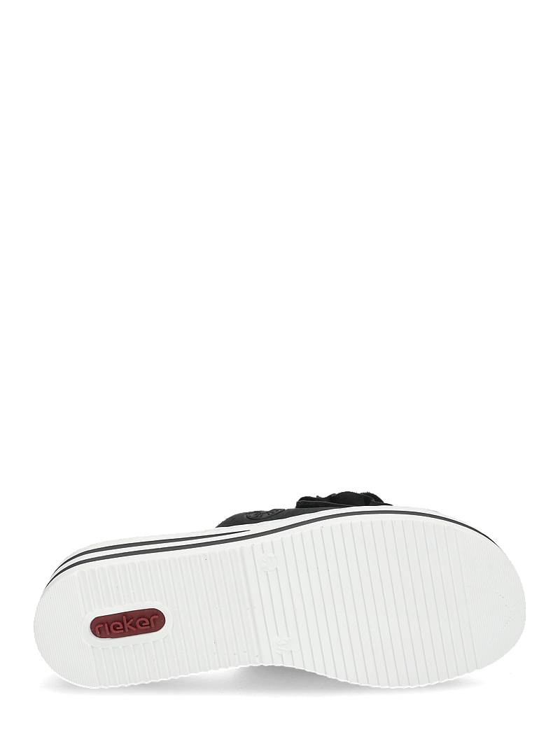 Rieker - Rieker Ladies' sandals V0252-52 green - platform sandals - black - 4