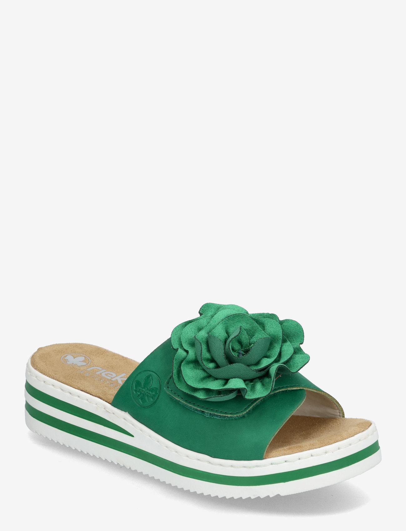 Rieker - Rieker Ladies' sandals V0252-52 green - platåsandaler - green - 0