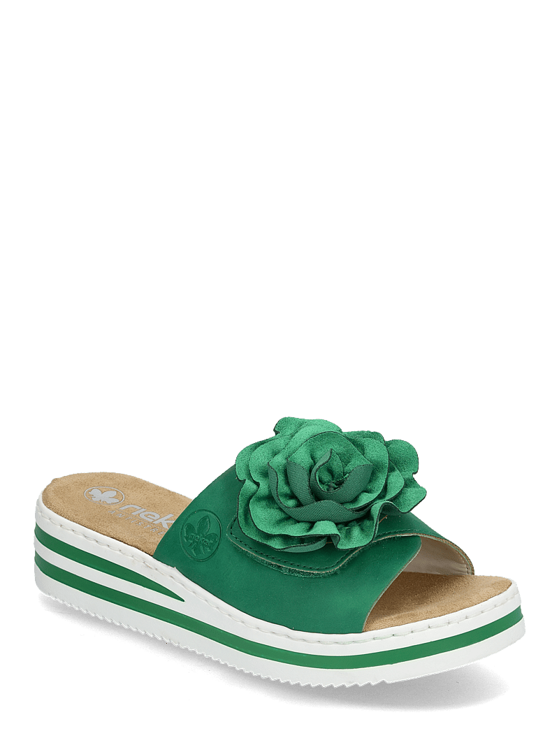 Rieker - Rieker Ladies' sandals V0252-52 green - platvorm sandaalid - green - 0