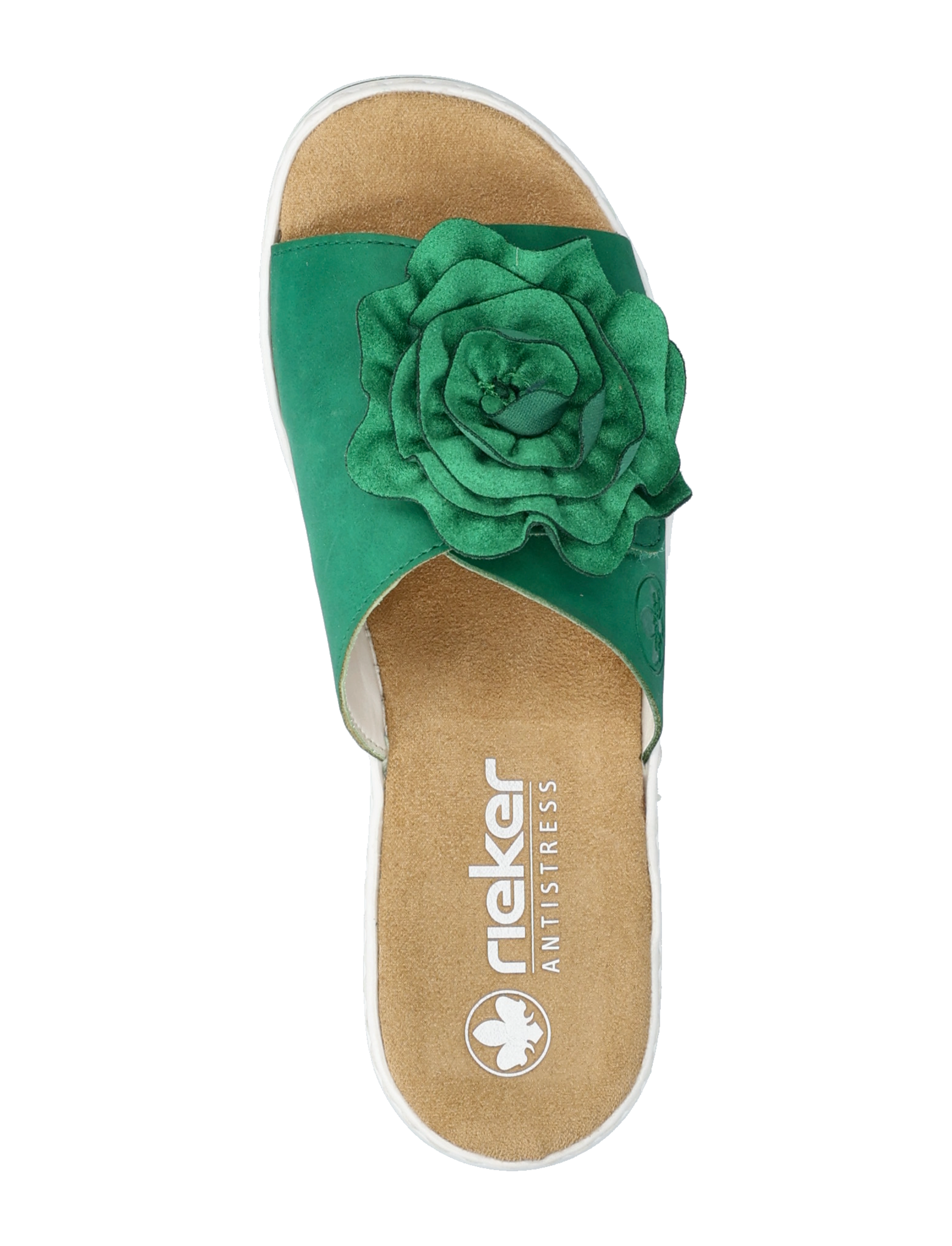 Rieker - Rieker Ladies' sandals V0252-52 green - platform sandals - green - 3