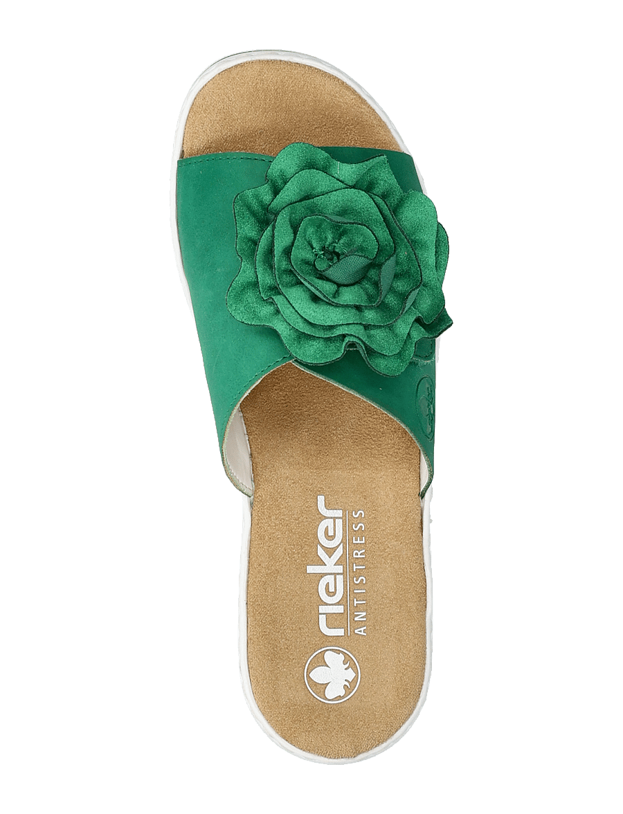 Rieker - Rieker Ladies' sandals V0252-52 green - plateau-sandalen - green - 3
