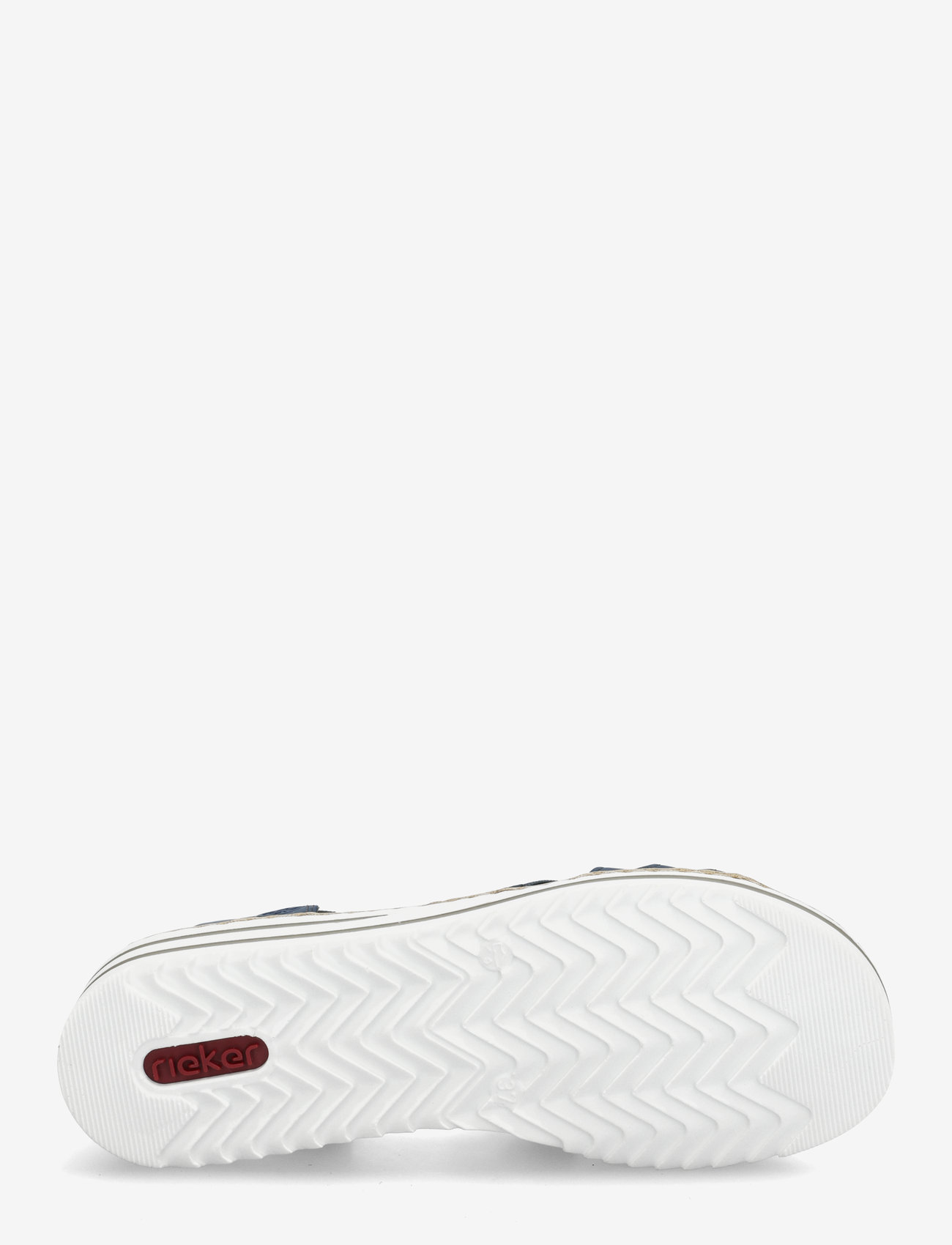 Rieker - V0649-14 - platta sandaler - blue - 4