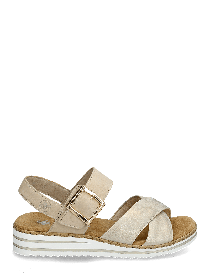 Rieker - V0655-60 - lahtised kontsakingad - beige - 1