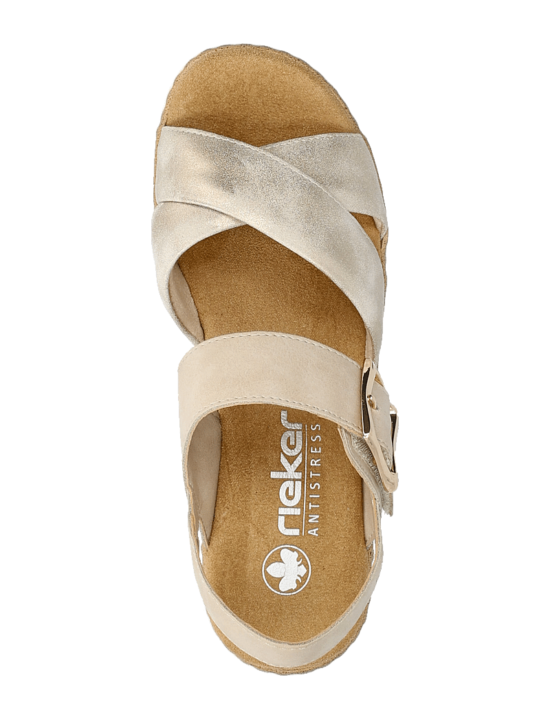 Rieker - V0655-60 - lahtised kontsakingad - beige - 3