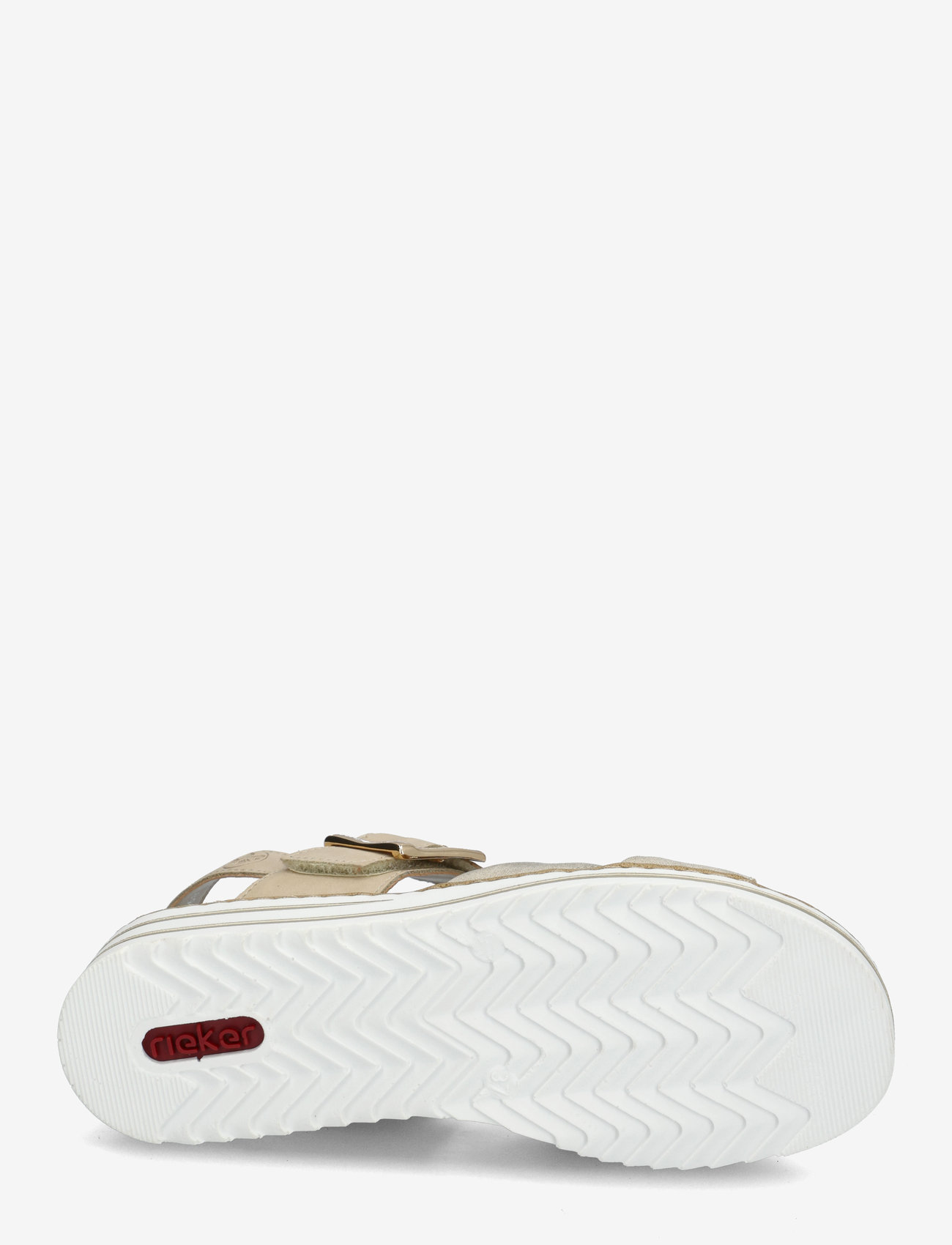 Rieker - V0655-60 - sandaler med hæl - beige - 4
