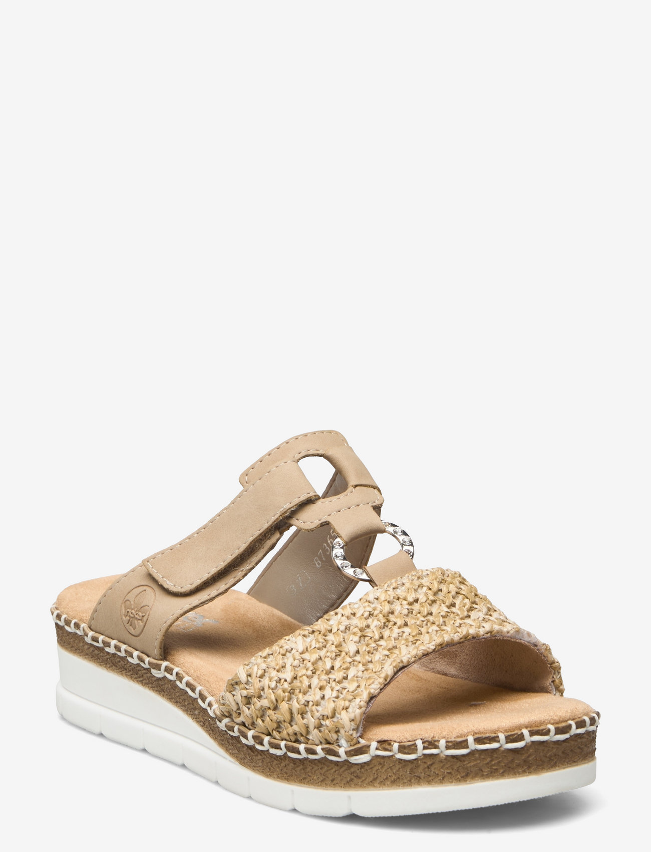 Rieker - Rieker Ladies' sandals V1243-60 beige - beige - 0