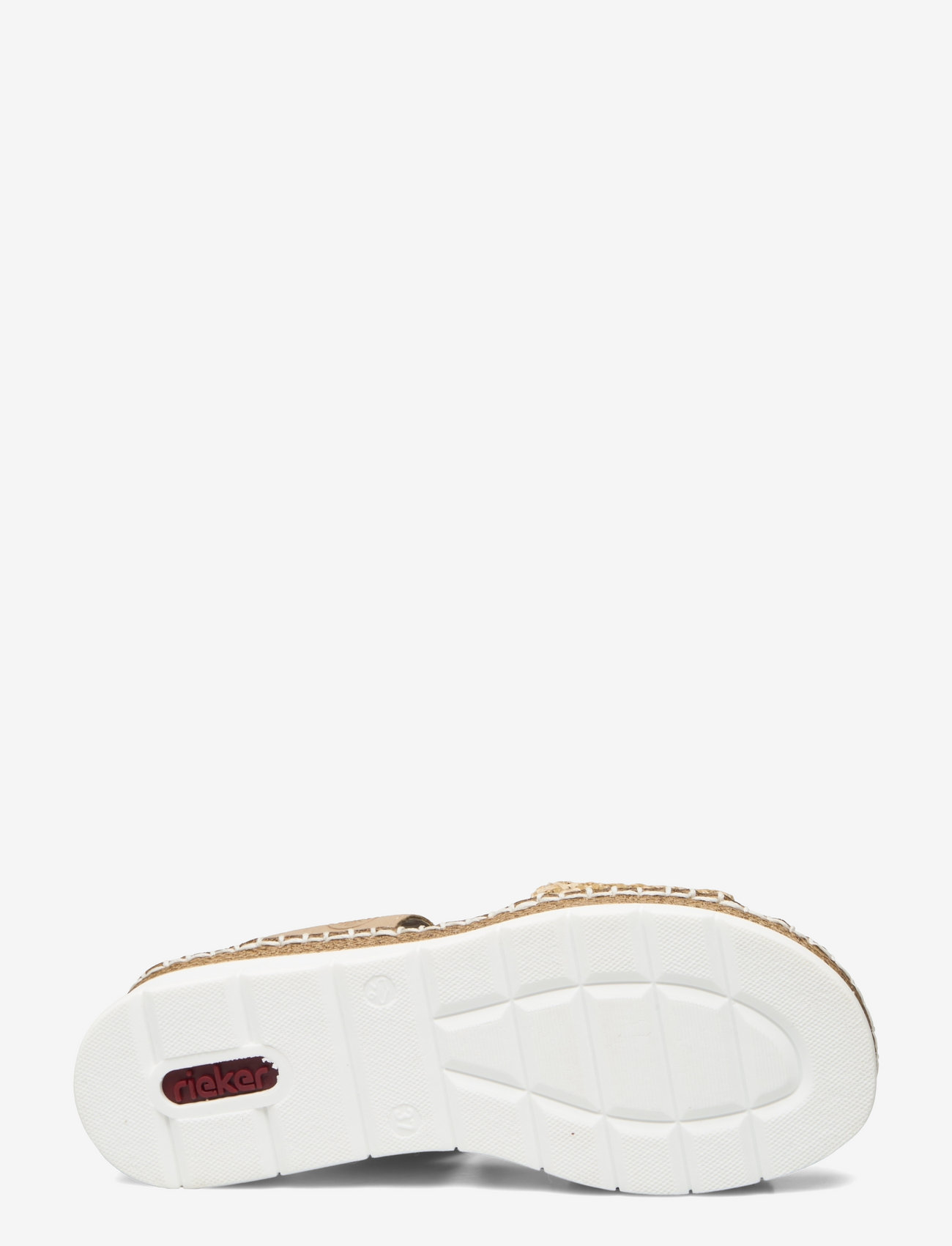 Rieker - Rieker Ladies' sandals V1243-60 beige - beige - 4