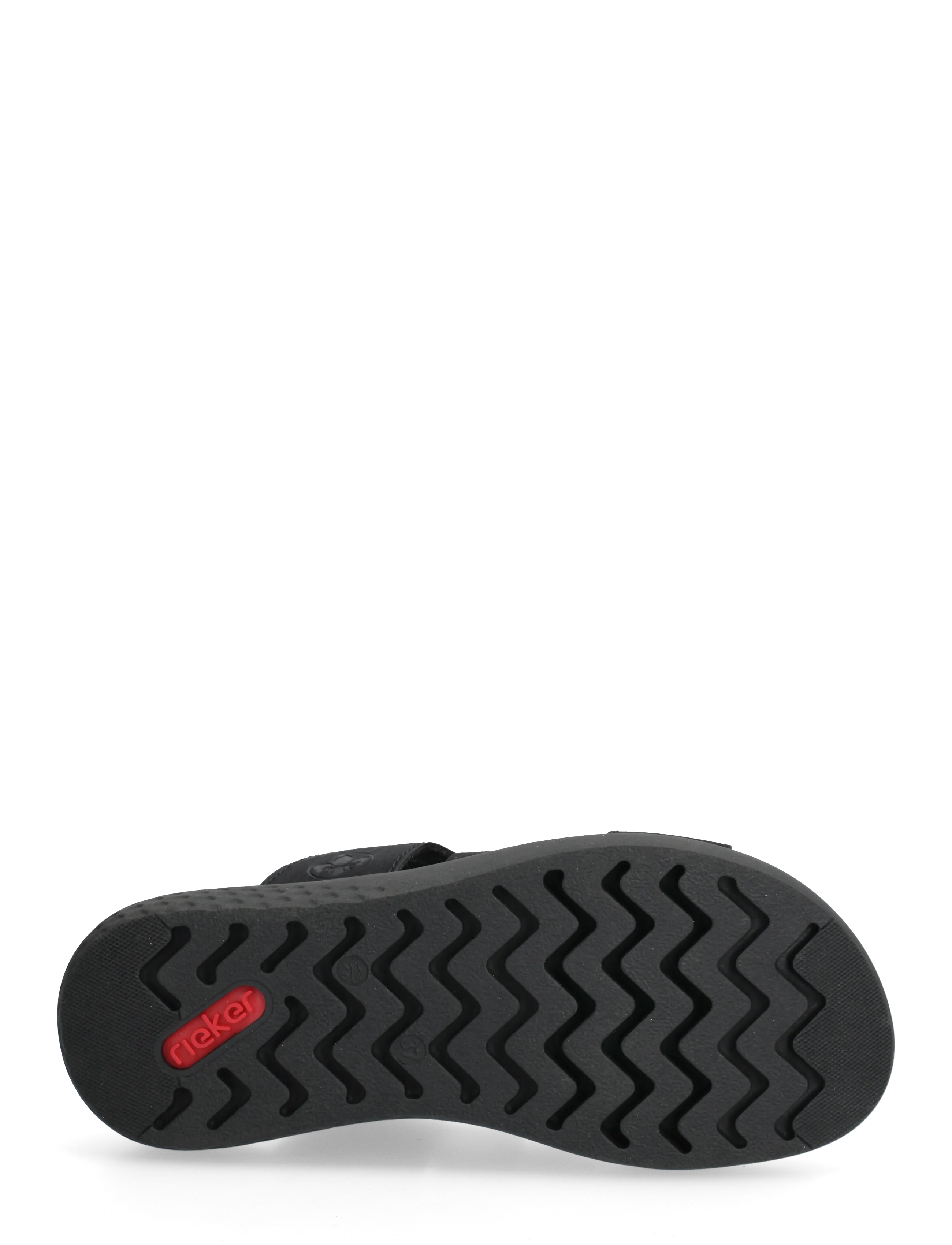 Rieker - V1550-00 - flade sandaler - black - 4