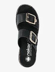 Rieker - V2372-00 - flat sandals - black - 3