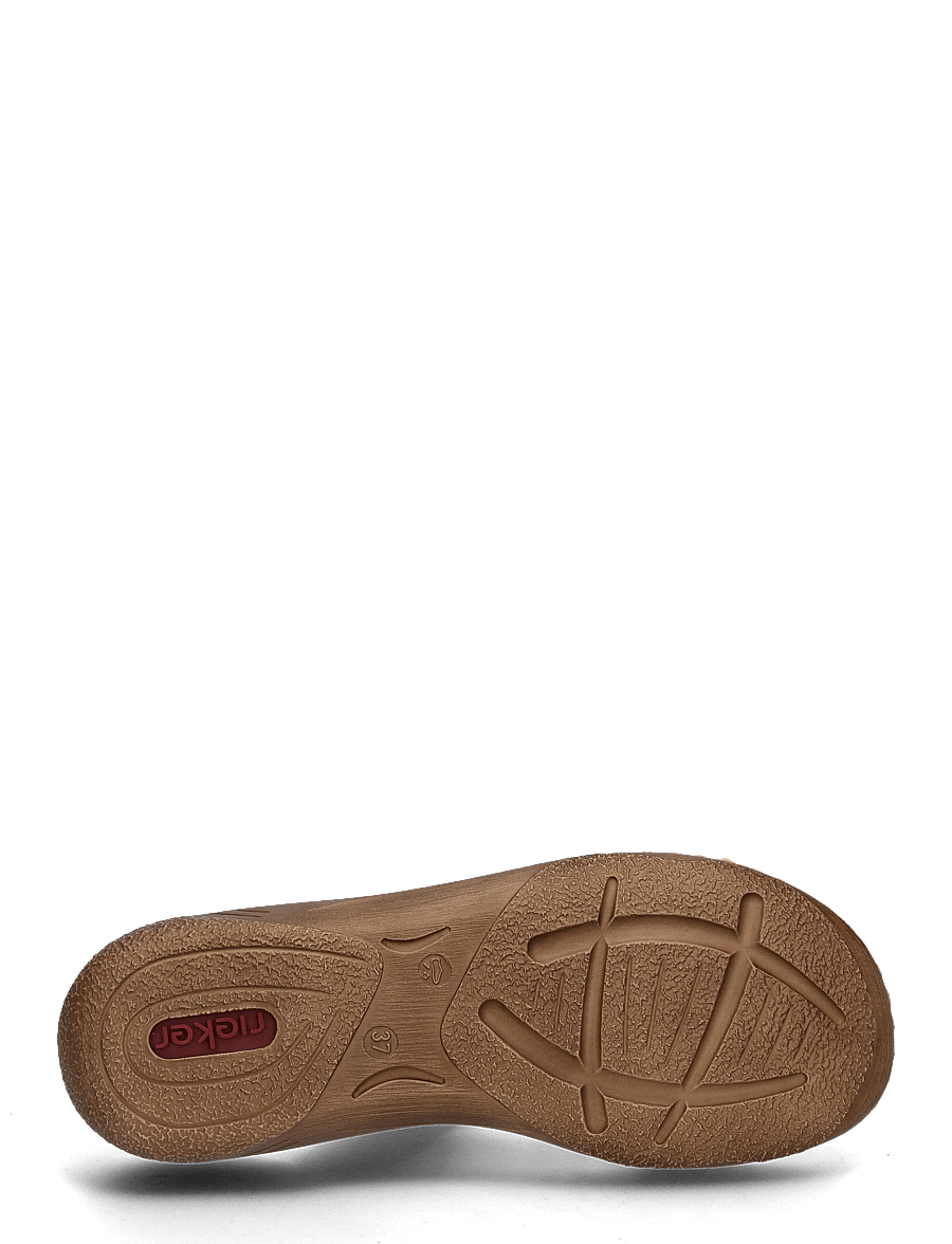 Rieker - Rieker Ladies' sandals V2864-80 White - flache sandalen - beige - 4