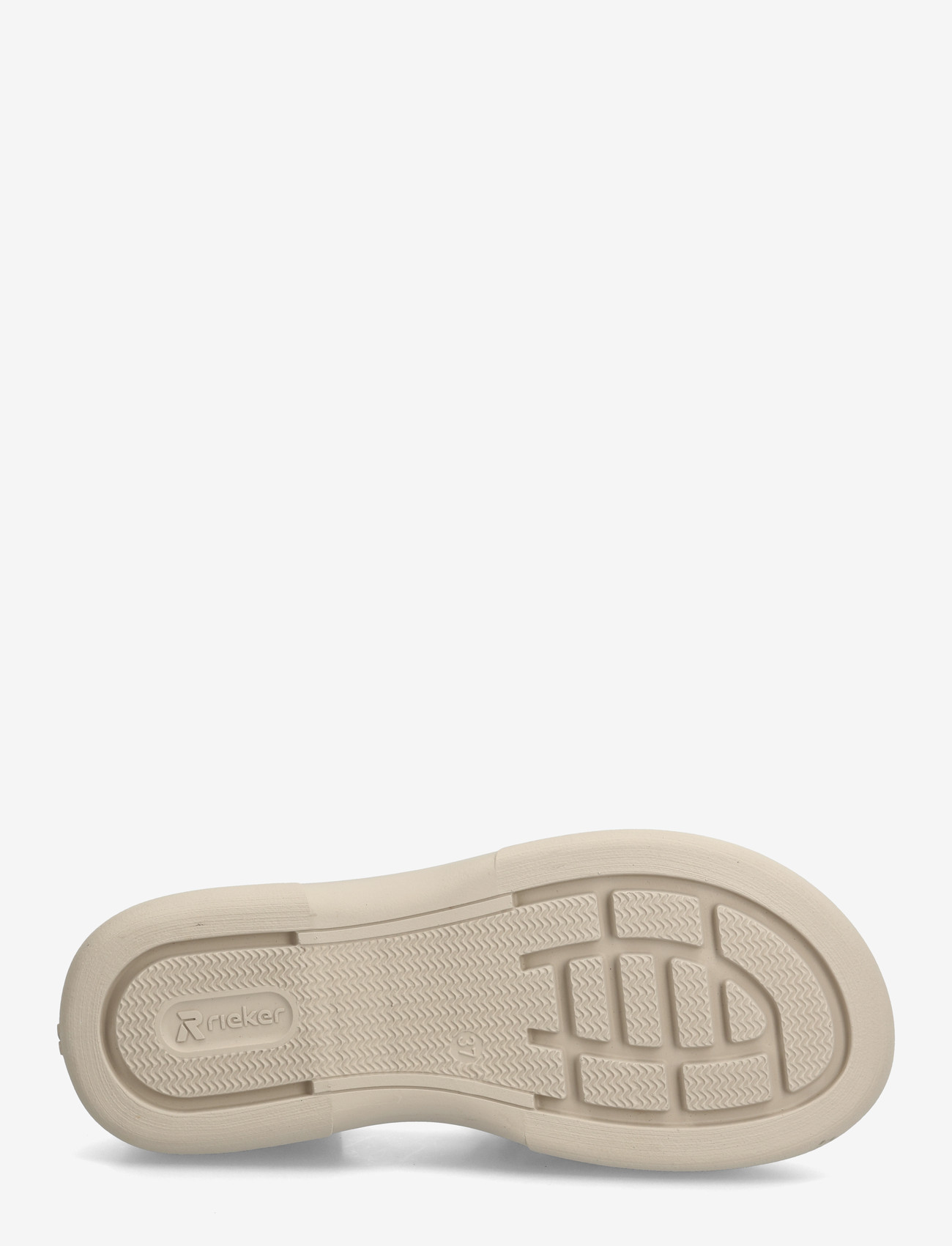 Rieker - V3063-62 - flade sandaler - beige - 4