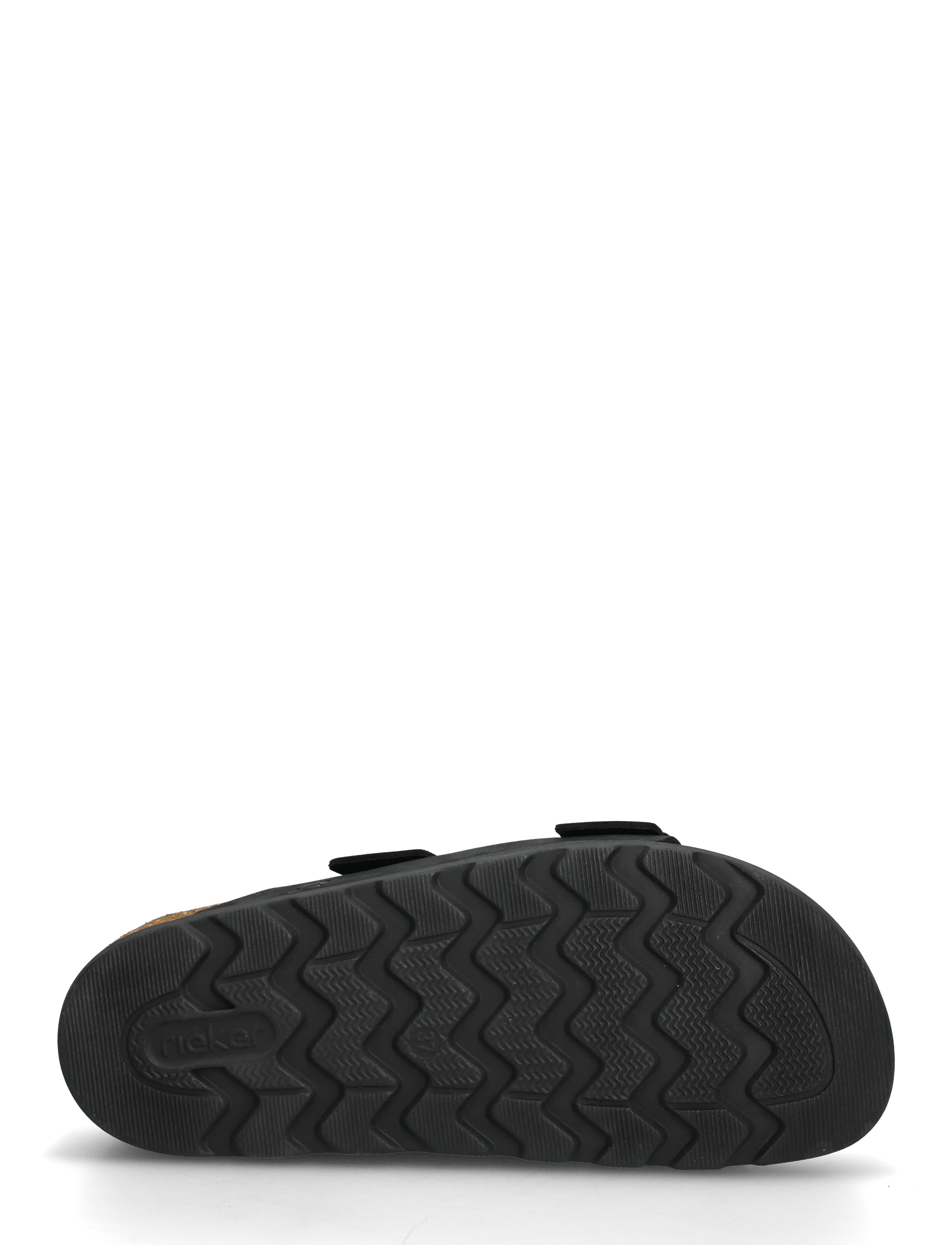 Rieker - V3190-01 - flat sandals - black - 4