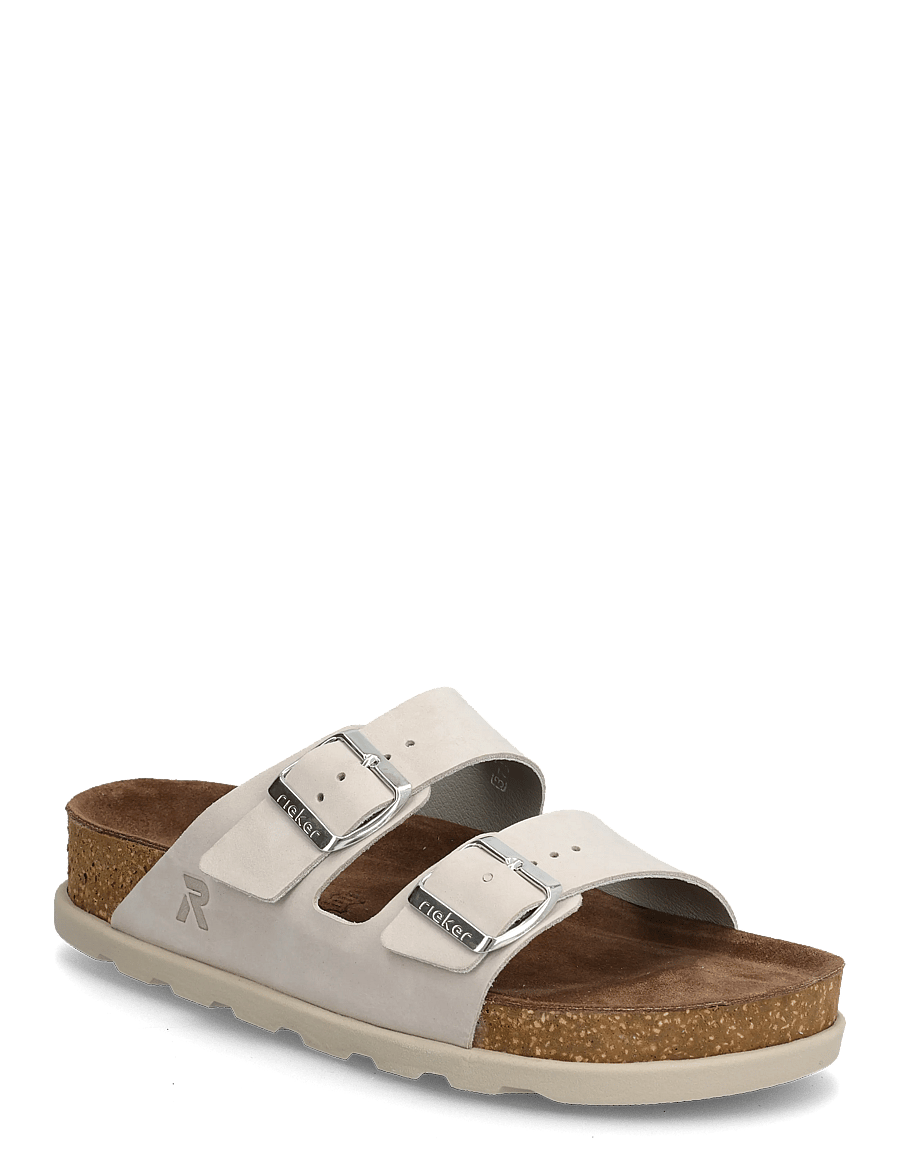 Rieker - Ladies' sandals - flache sandalen - grey - 0