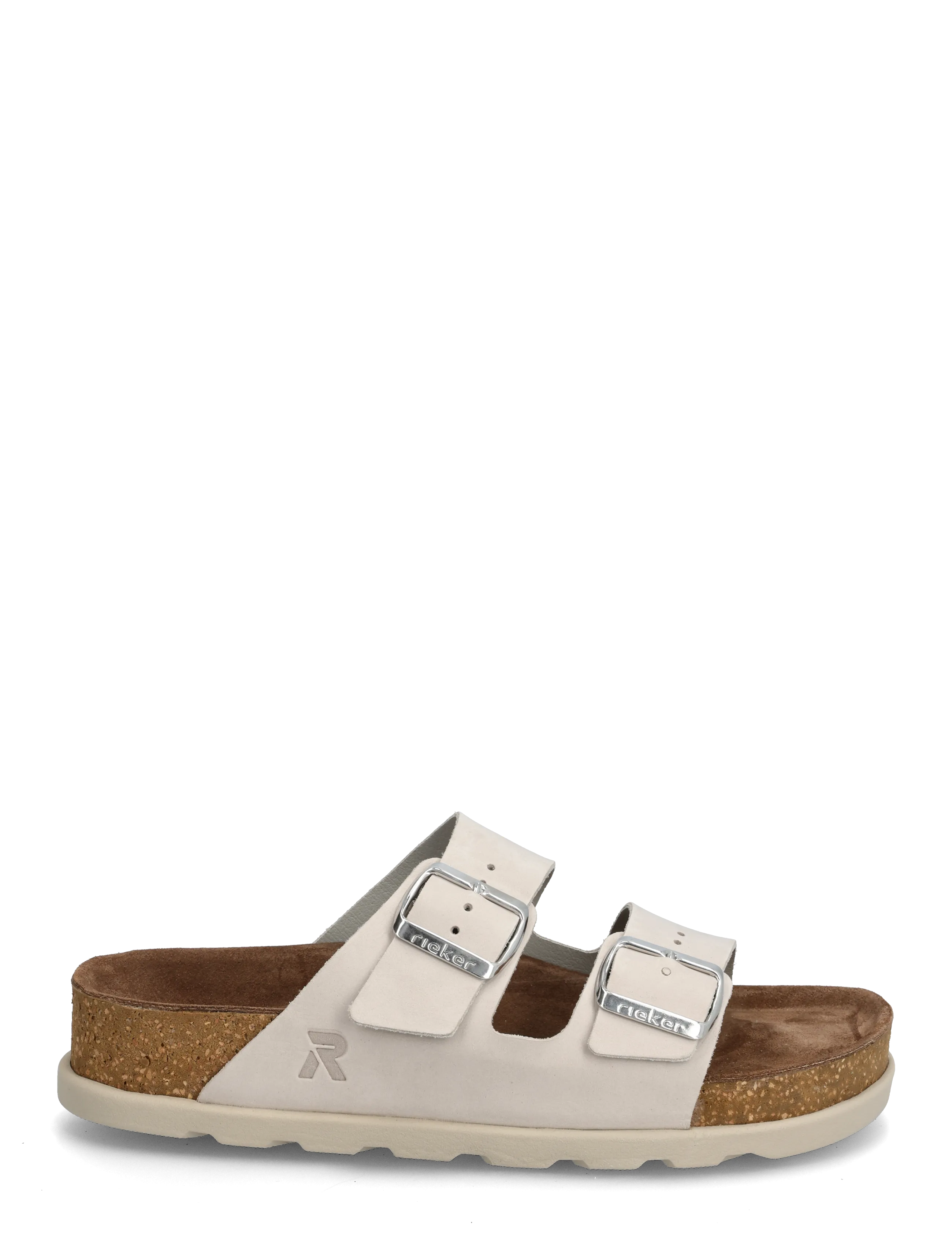Rieker - V3190-01 - flache sandalen - grey - 1