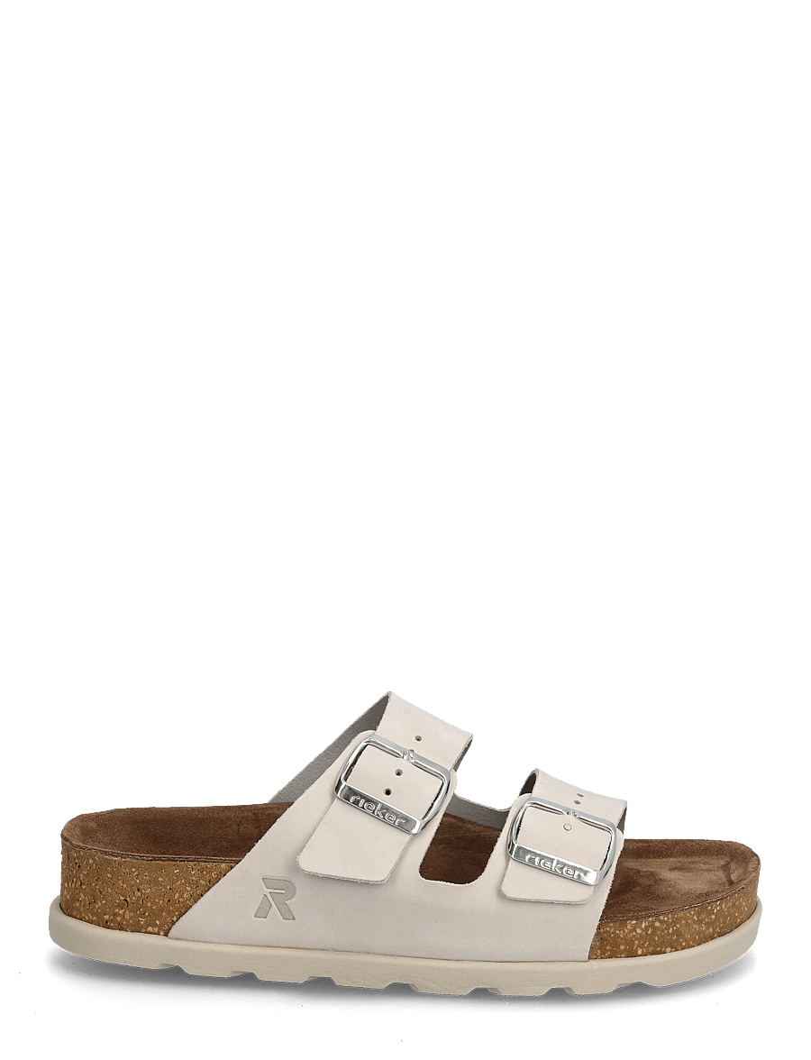 Rieker - Ladies' sandals - flache sandalen - grey - 1