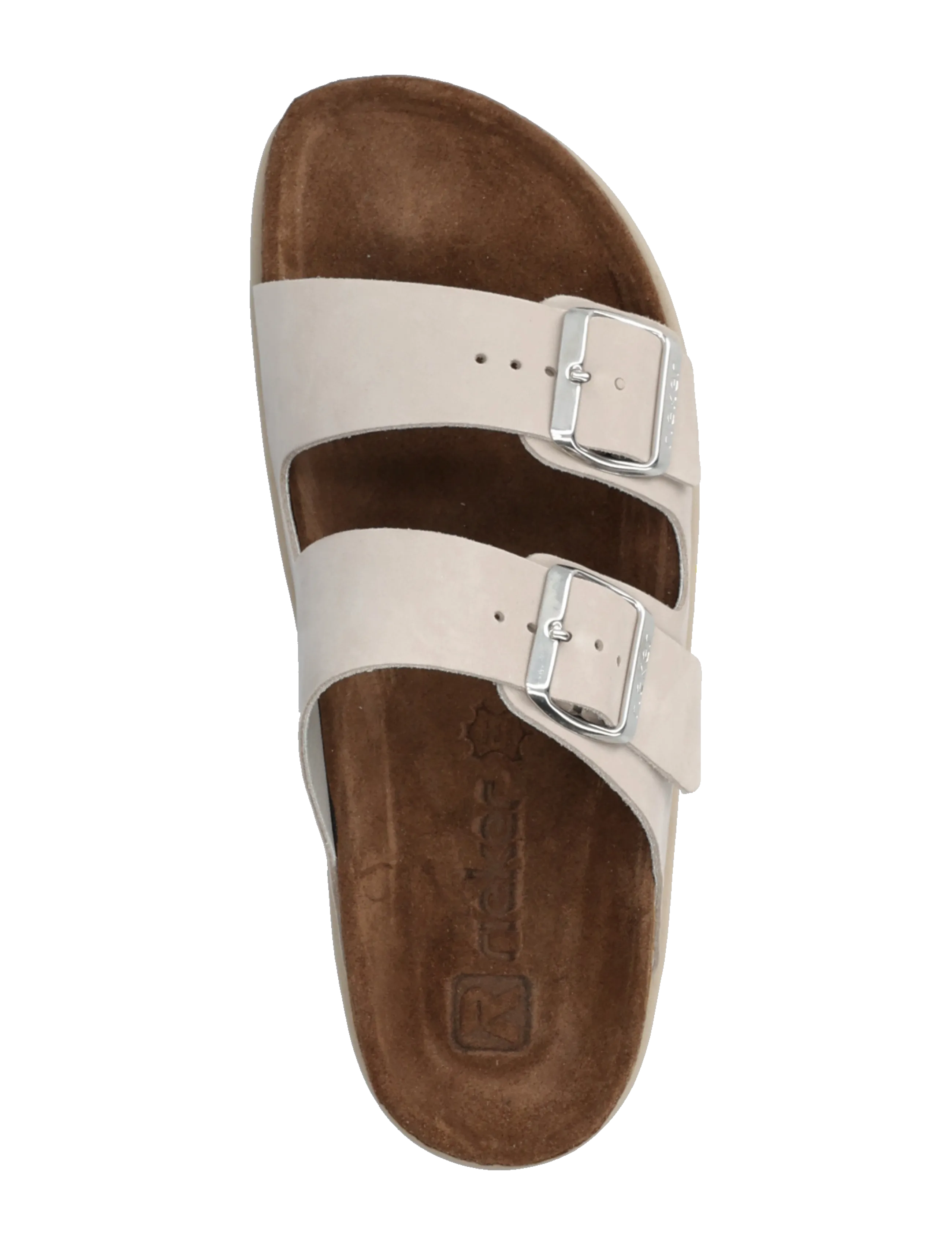 Rieker - V3190-01 - flache sandalen - grey - 3