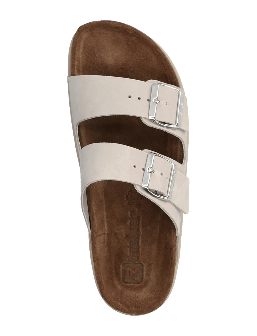 Rieker - Ladies' sandals - flache sandalen - grey - 3
