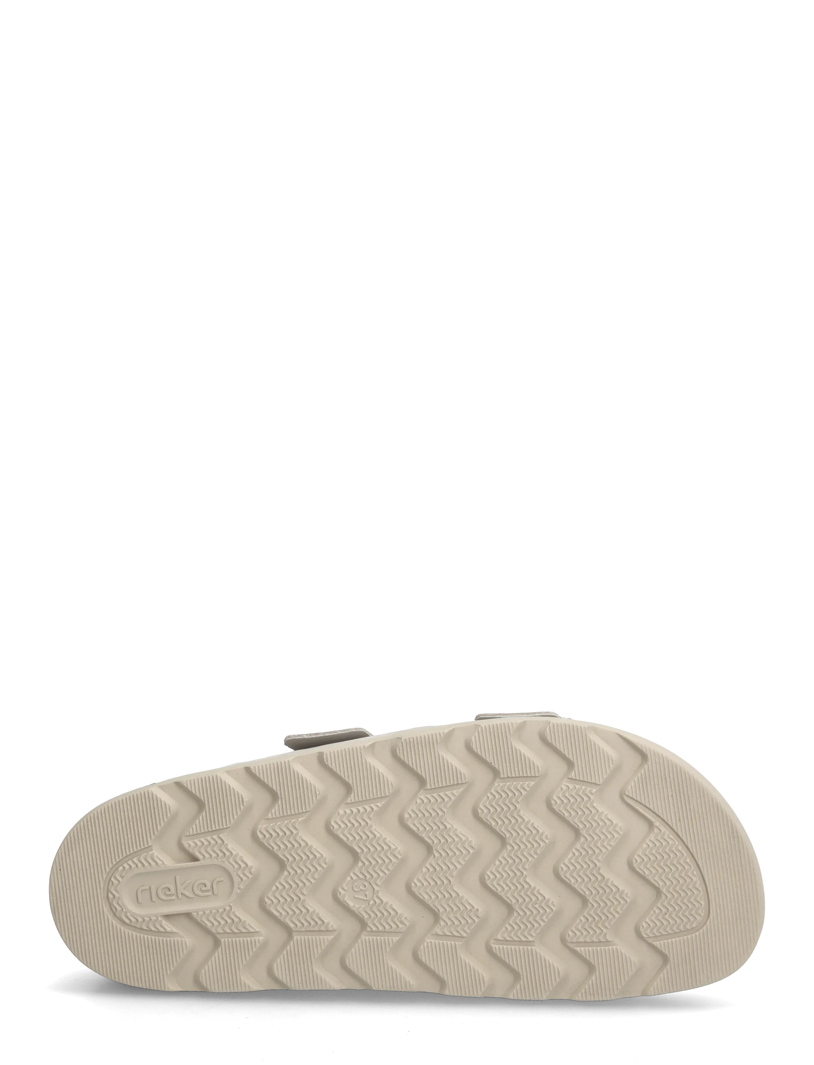 Rieker - V3190-01 - flache sandalen - grey - 4