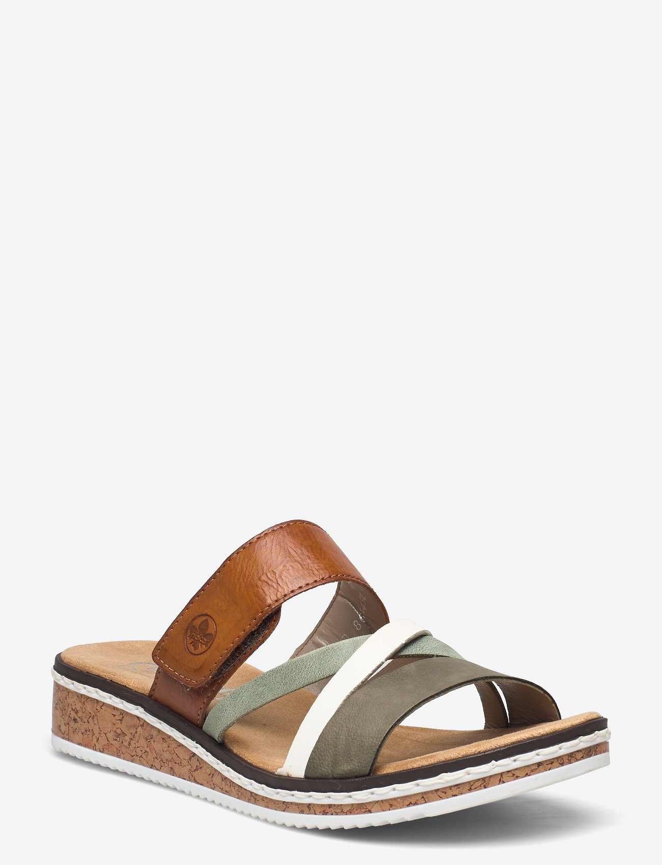 Rieker - V3652-91 - green combination - 0