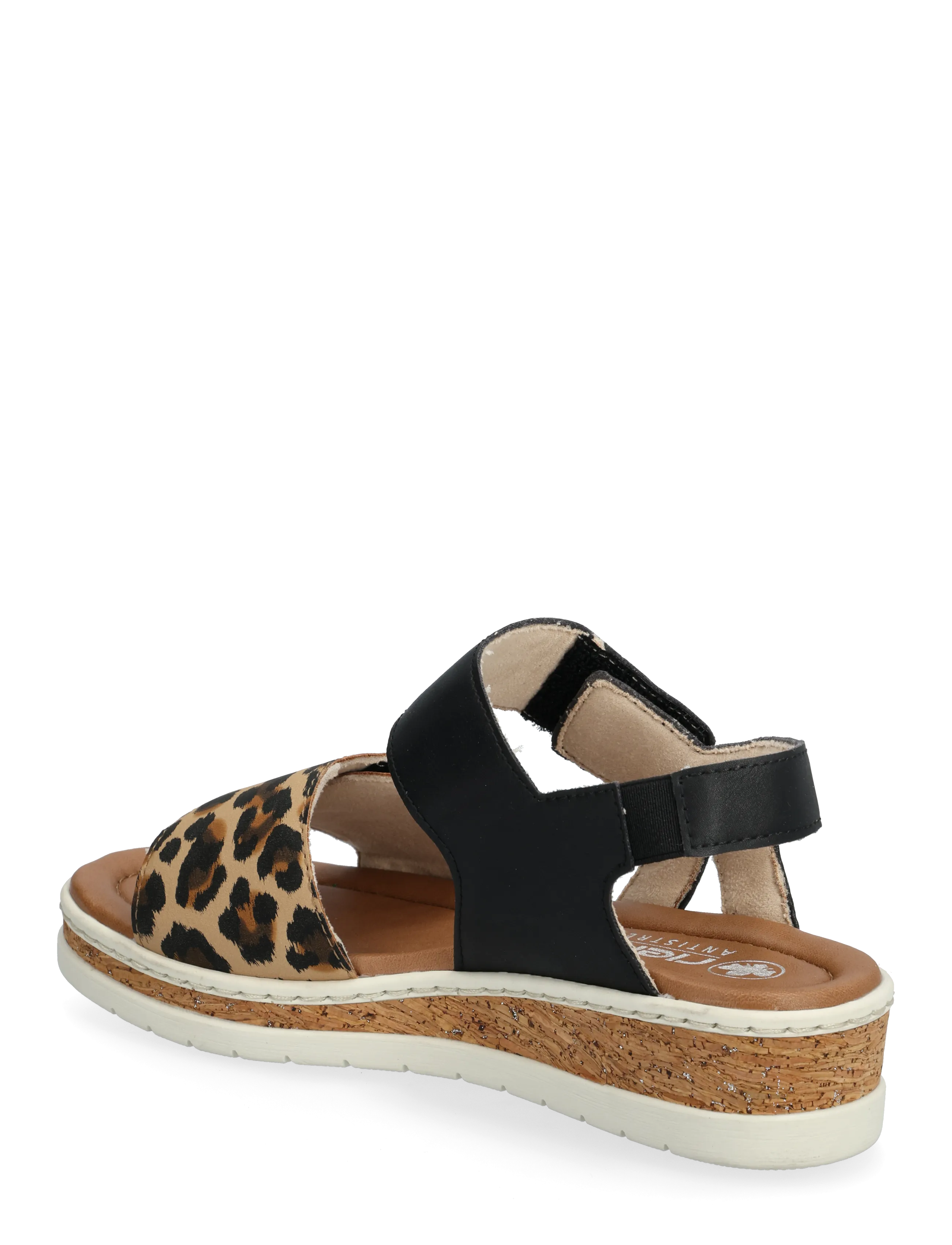 Rieker - V4181-80 - kontsata sandaalid - black - 2