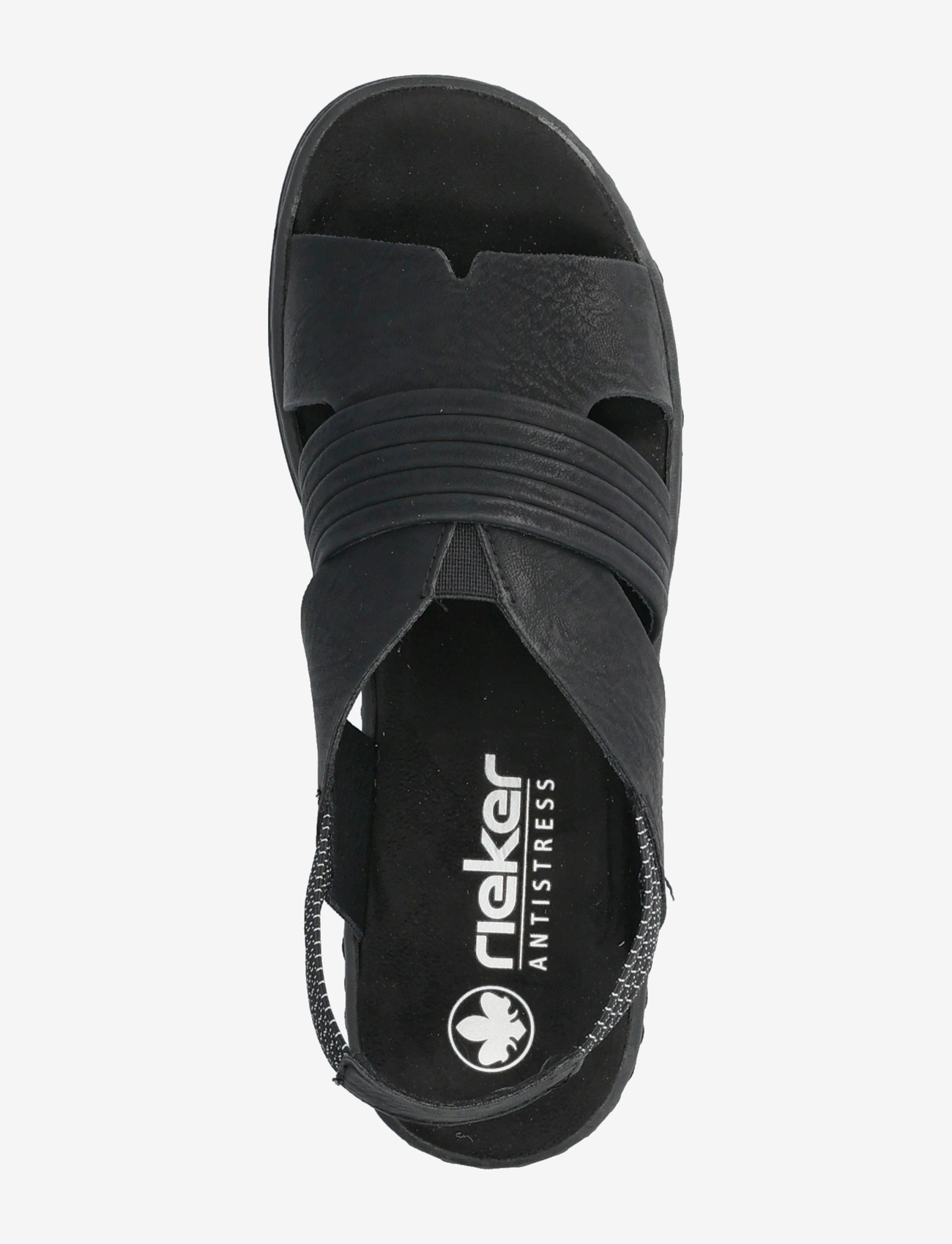 Rieker - V4959-00 - platformsandaler - black - 3