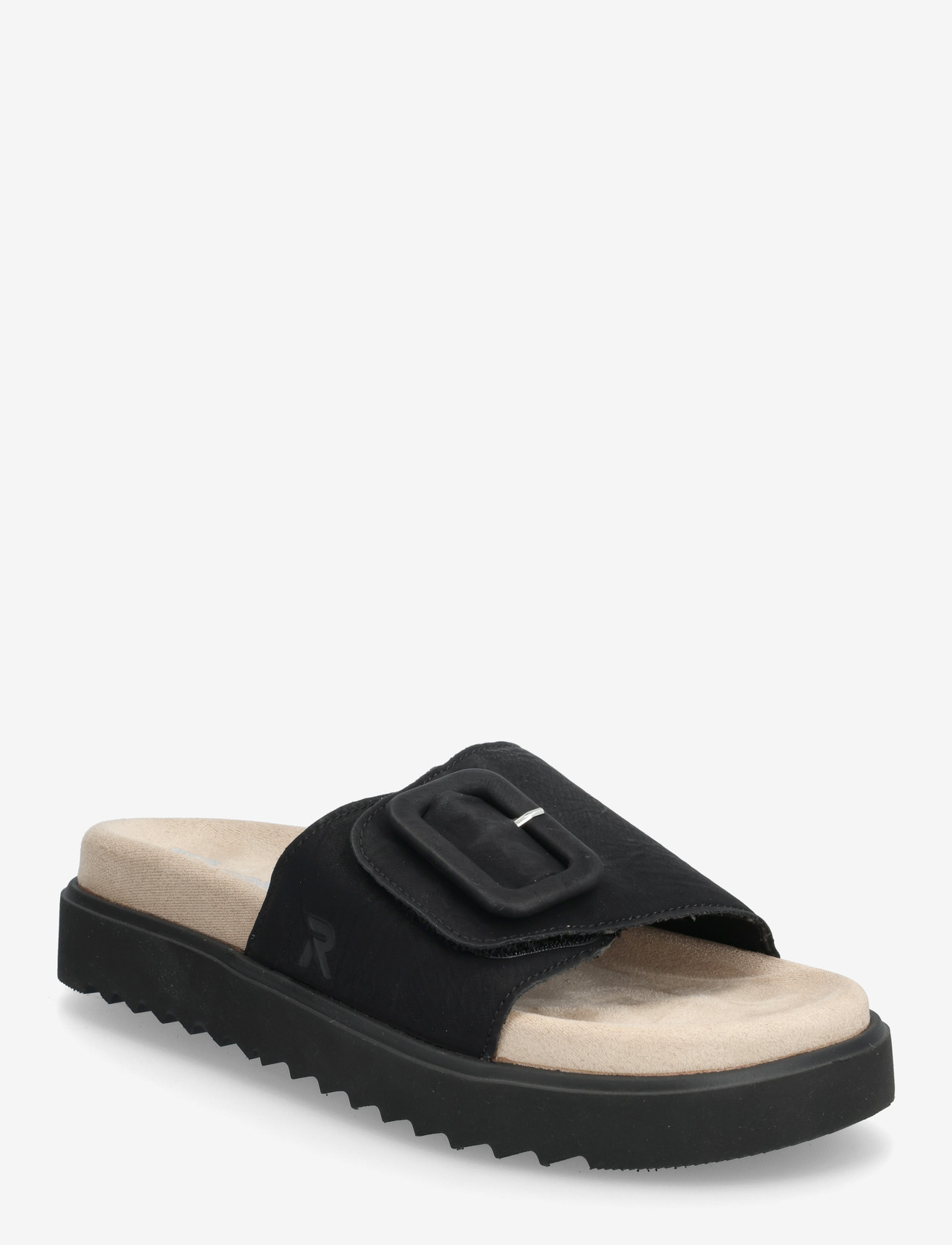 Rieker - V5650-00 - flache sandalen - black - 0