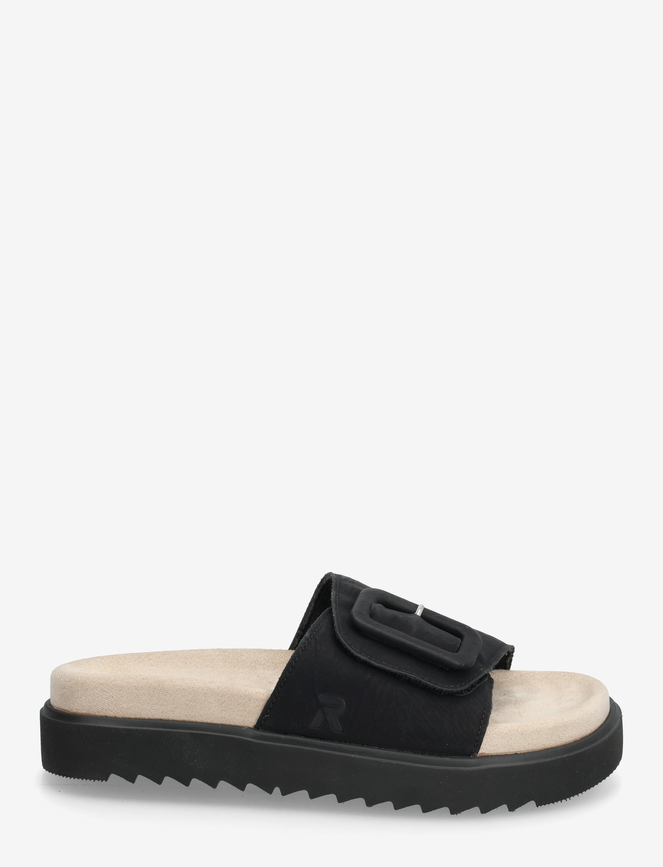 Rieker - V5650-00 - flache sandalen - black - 1