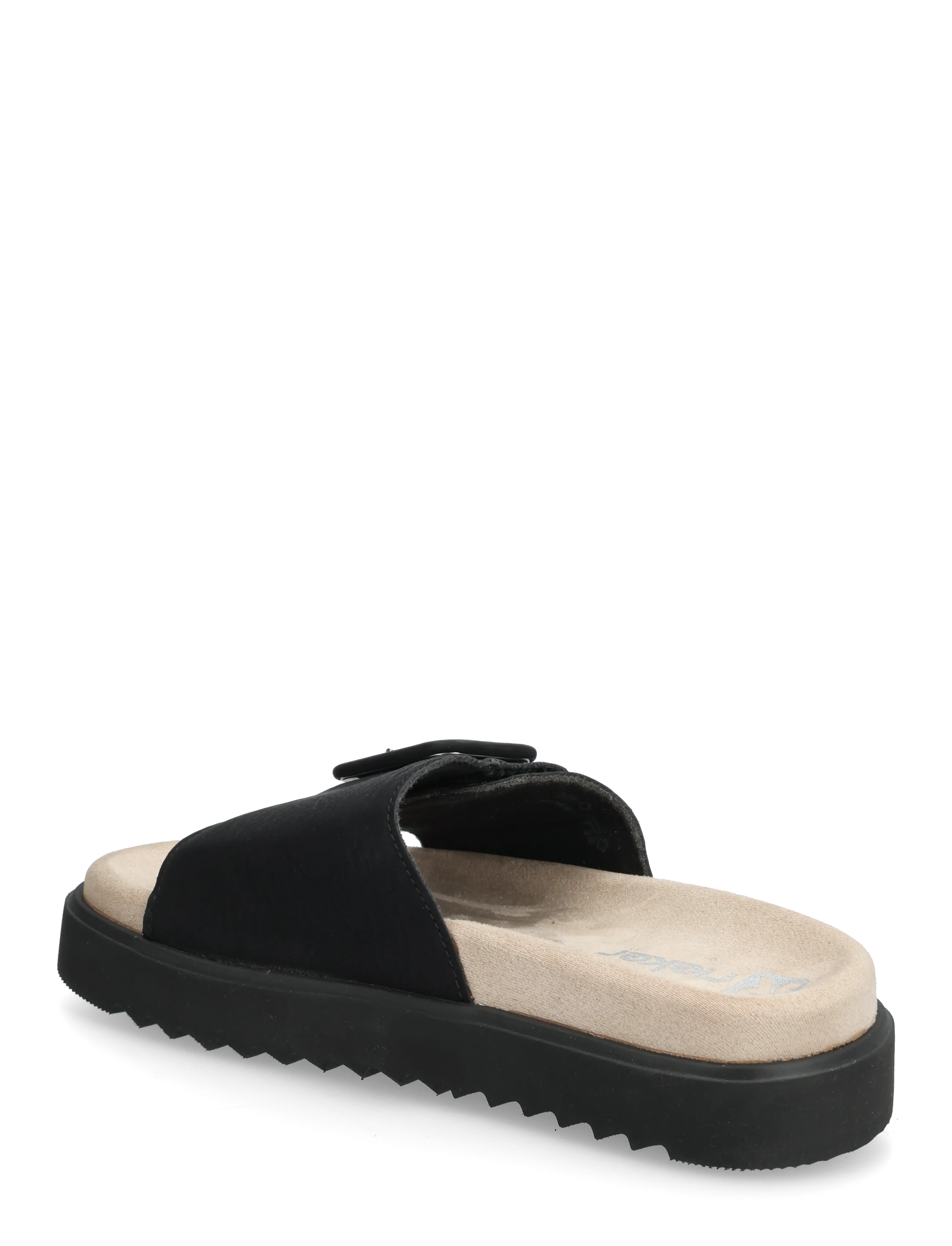 Rieker - V5650-00 - lygiapadės basutės - black - 2