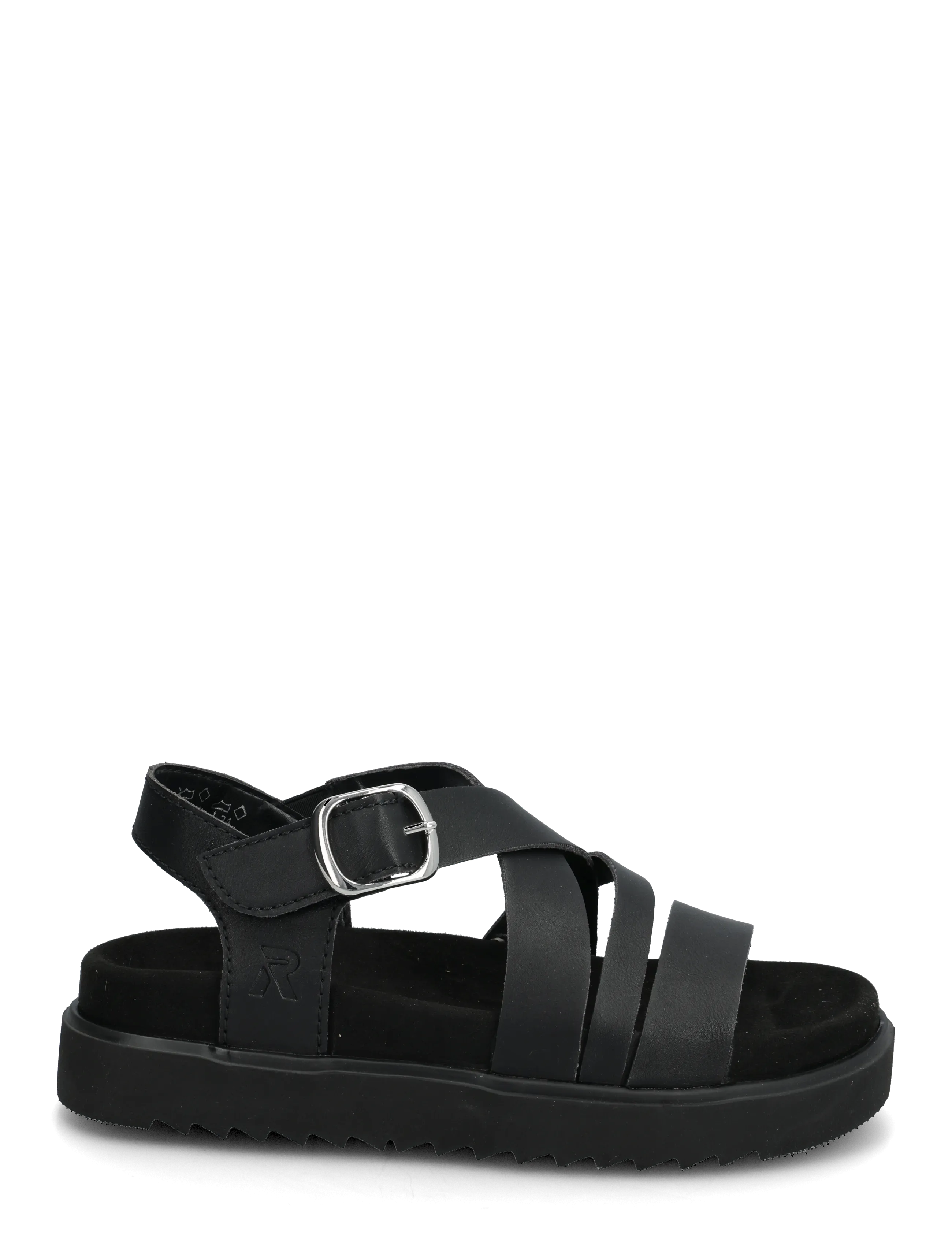 Rieker - V5663-00 - kontsata sandaalid - black - 1