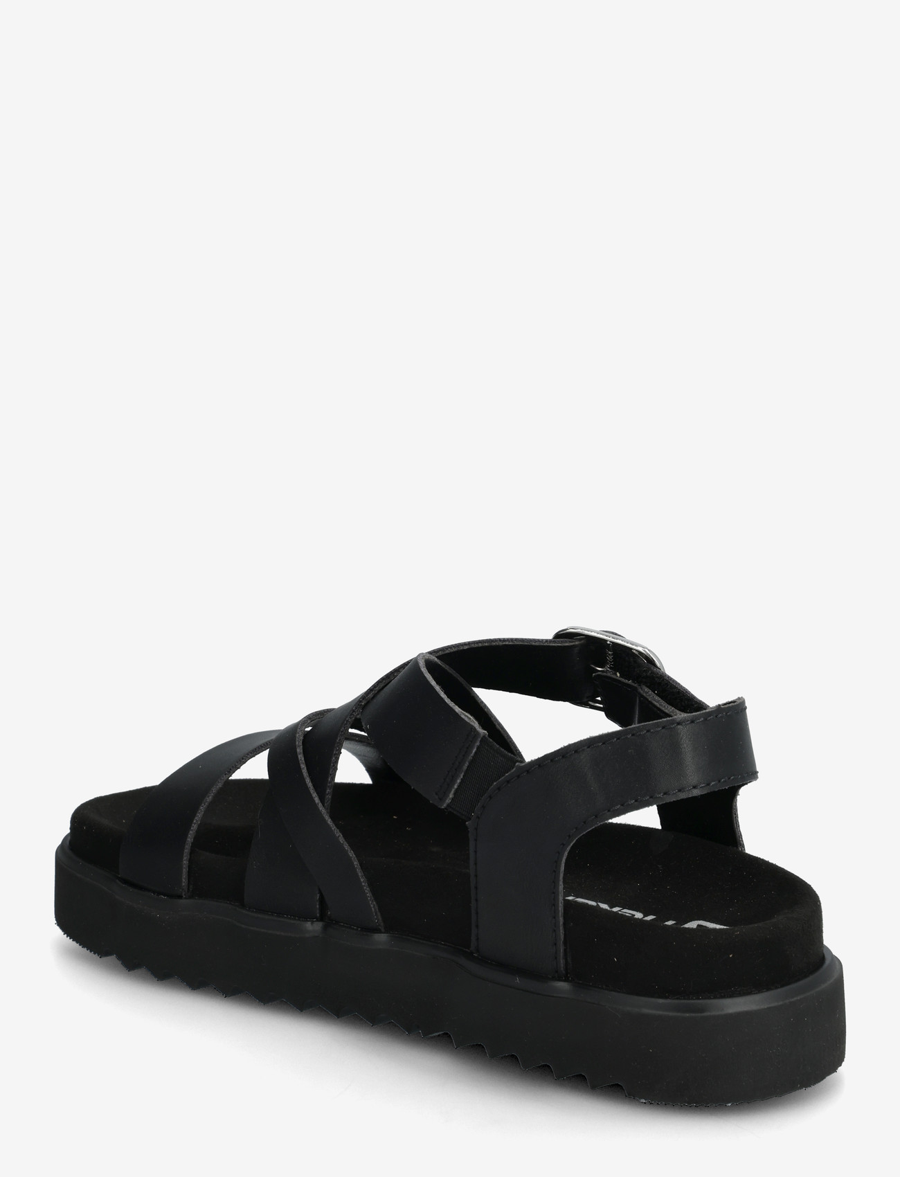 Rieker - V5663-00 - flade sandaler - black - 2