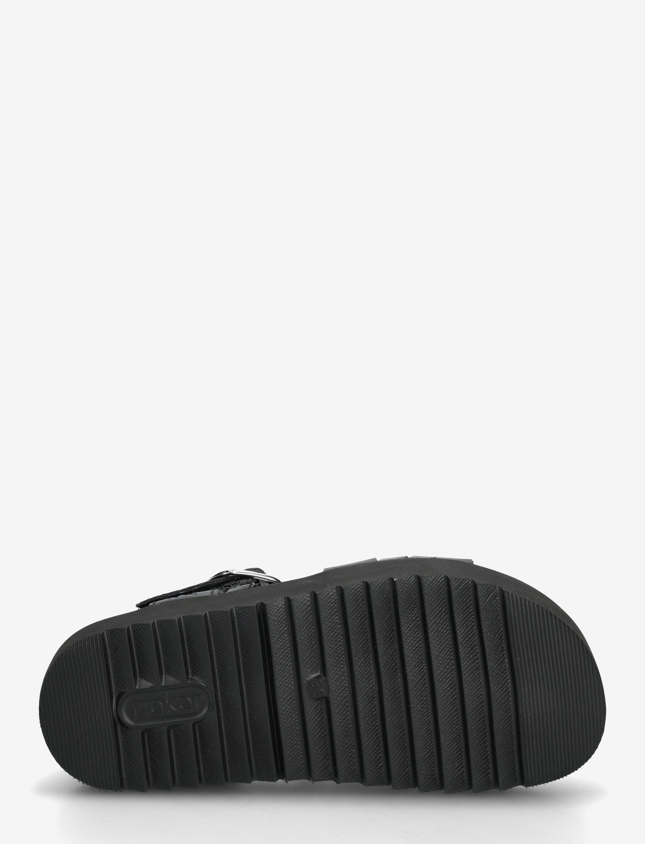 Rieker - V5663-00 - flade sandaler - black - 4