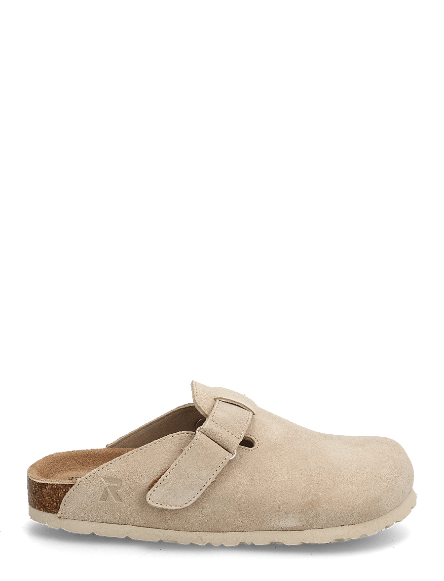 Rieker - V6194-60 - flache sandalen - beige - 1